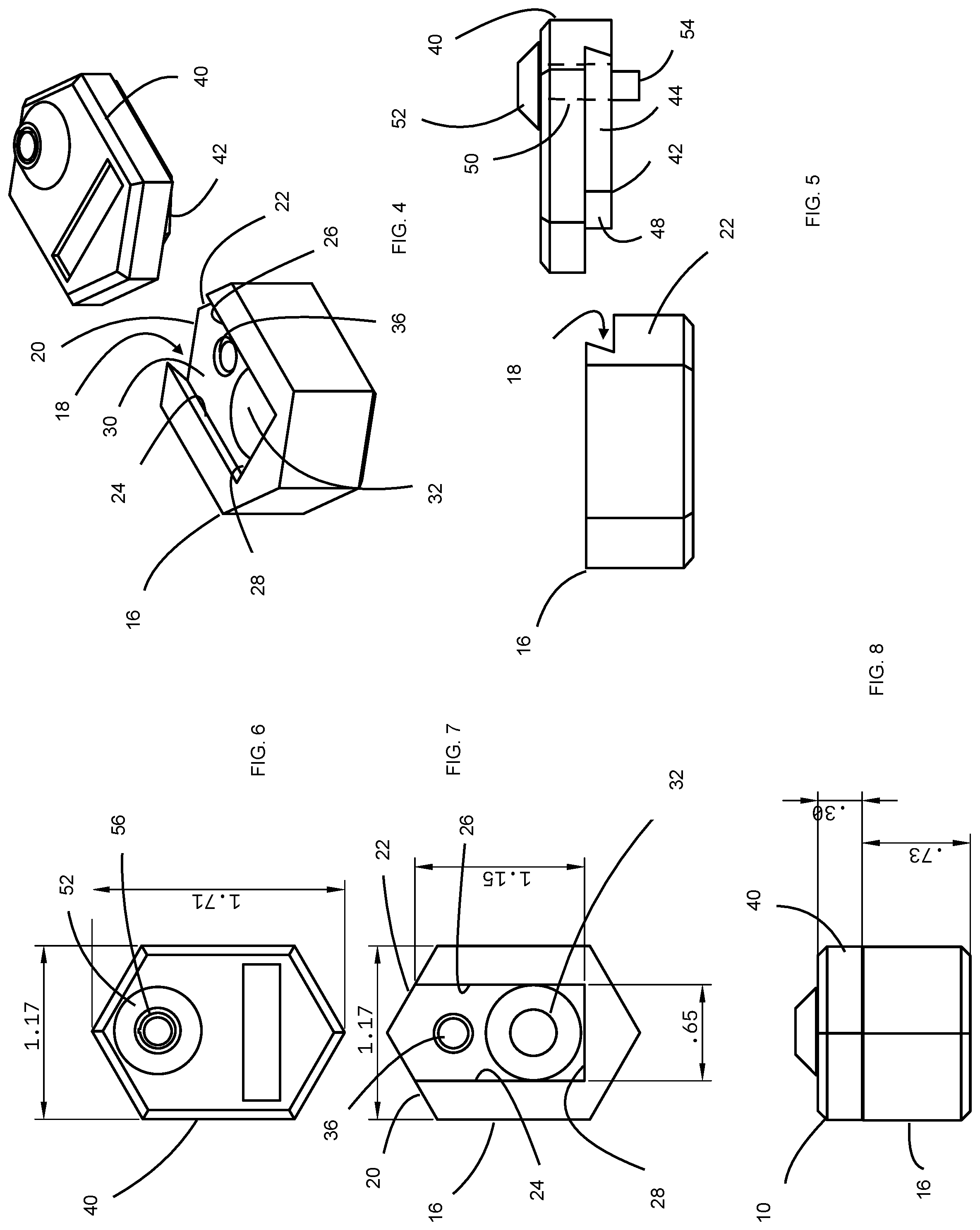 Patent US12104412 Figure 3 – Anti-theft device
