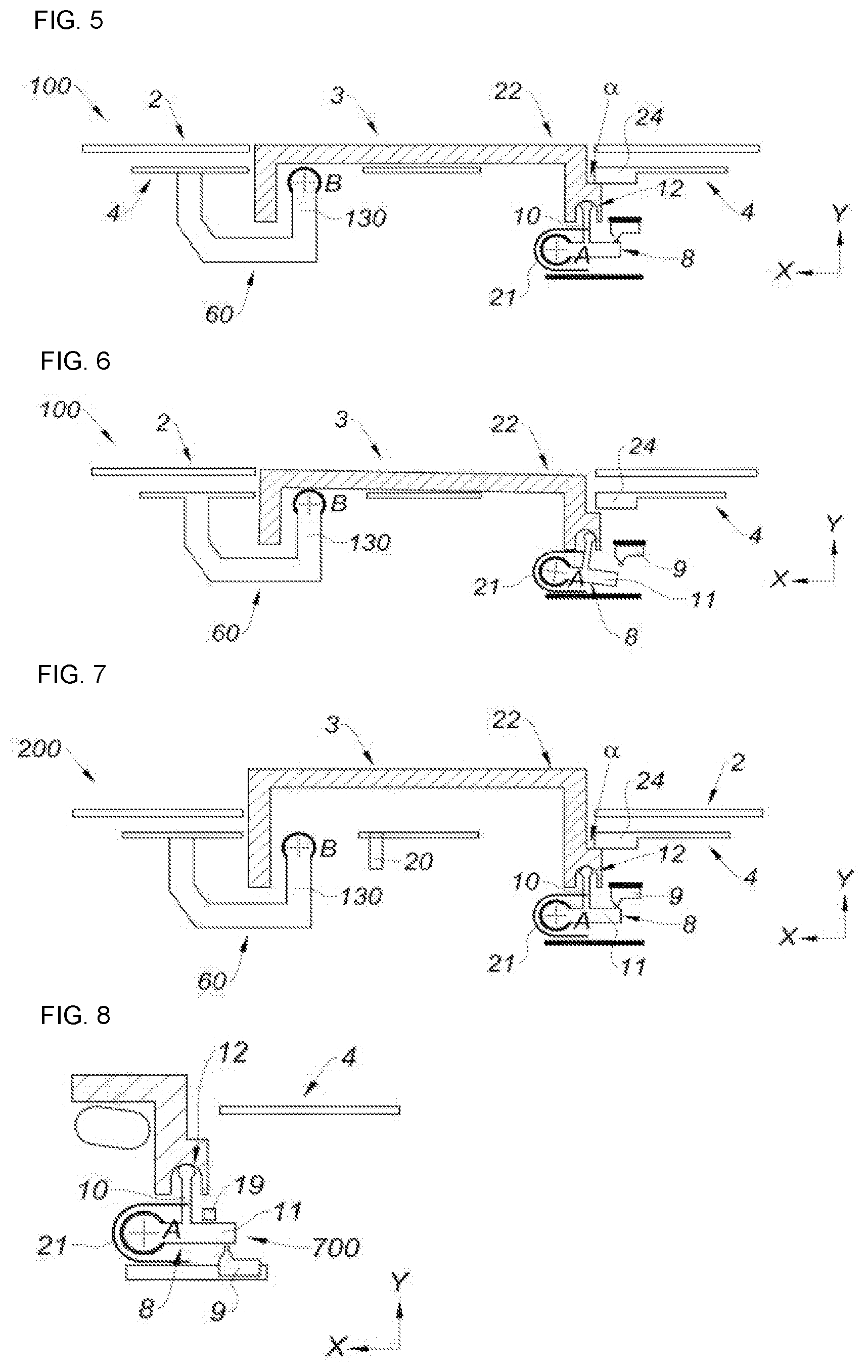 Patent US12104413 Figure 3 – Door leaf handle for a motor vehicle