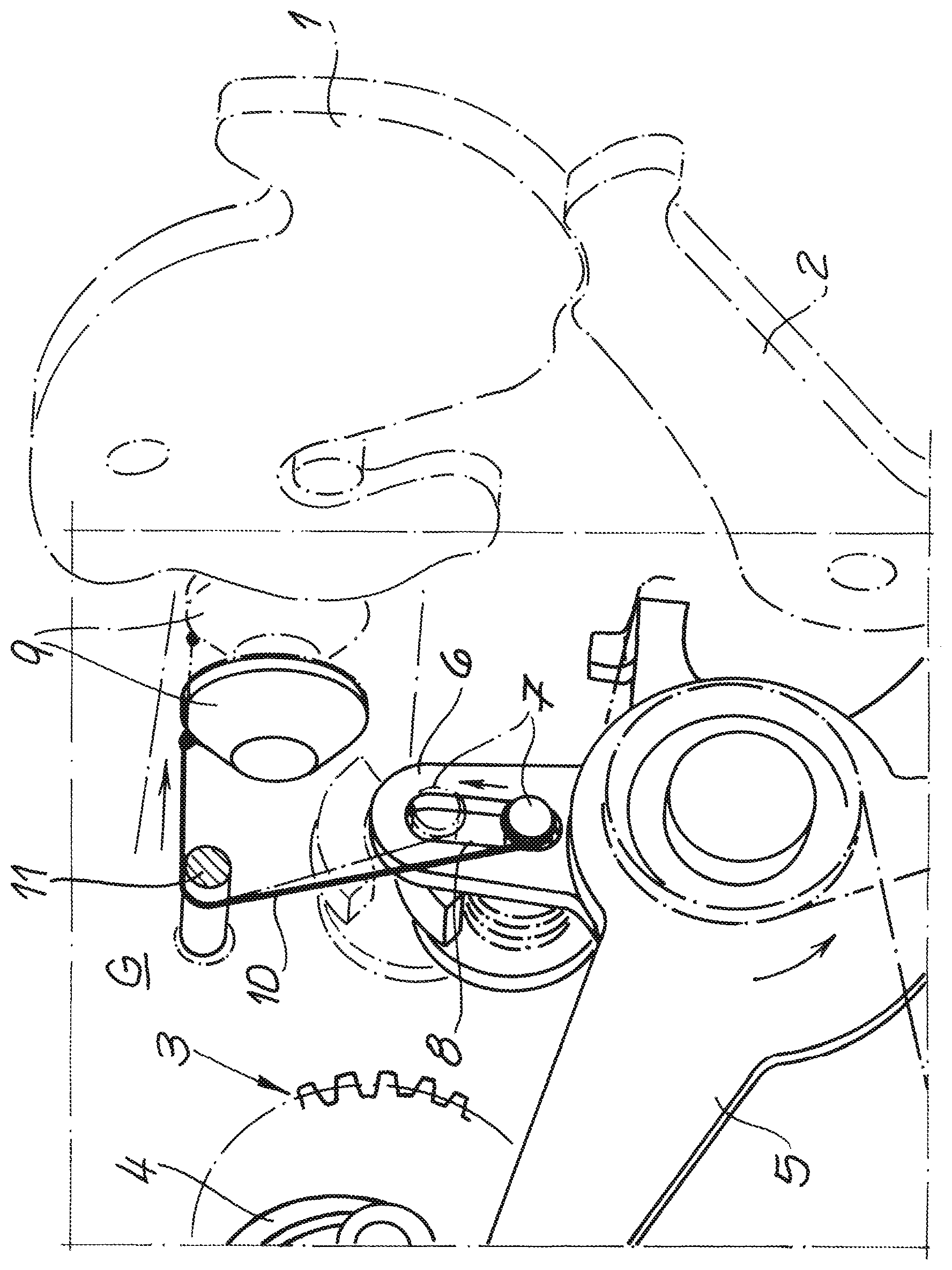 Patent US12104416 Figure 1 – Motor vehicle door lock
