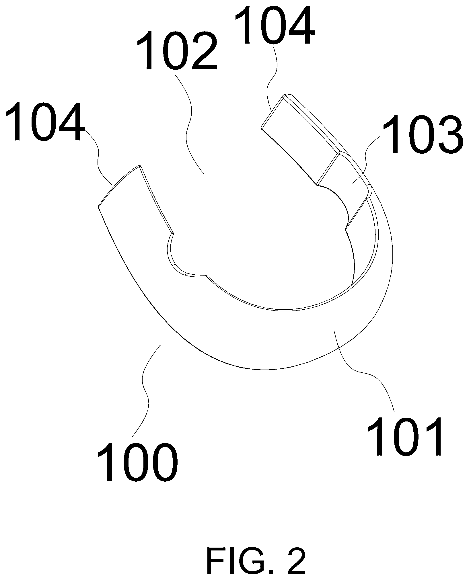 Patent US12104417 Figure 2 – Rotary door stop