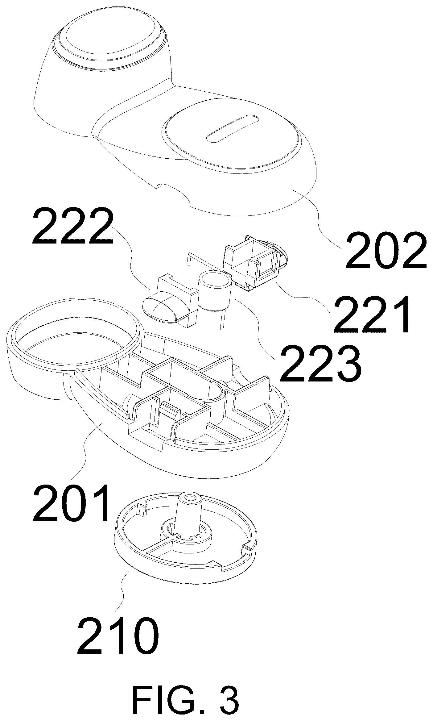 Patent US12104417 Figure 3 – Rotary door stop
