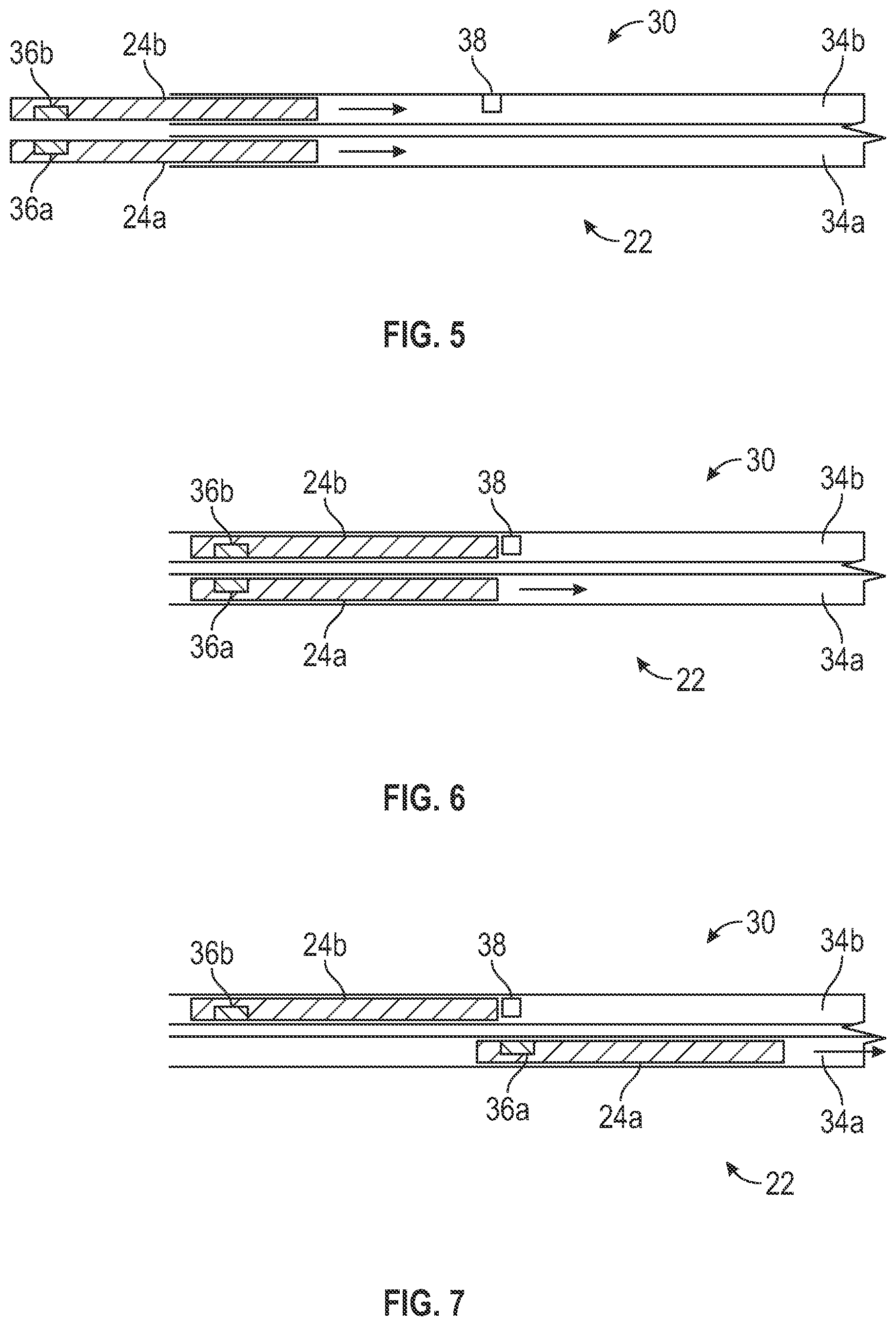 Patent US12104419 Figure 5 – Motion control of telescoping multi-panel door