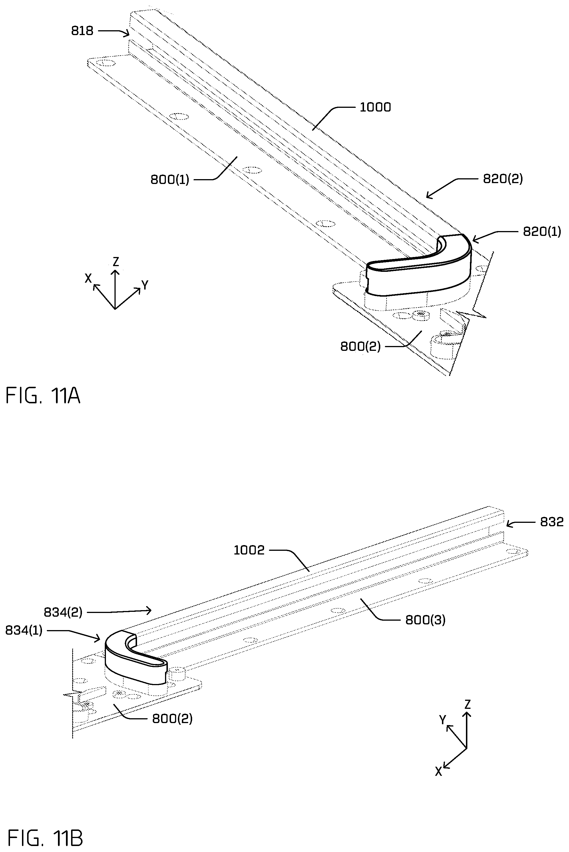Patent US12104422 Figure 18 – Multi-carriage door actuator mechanism