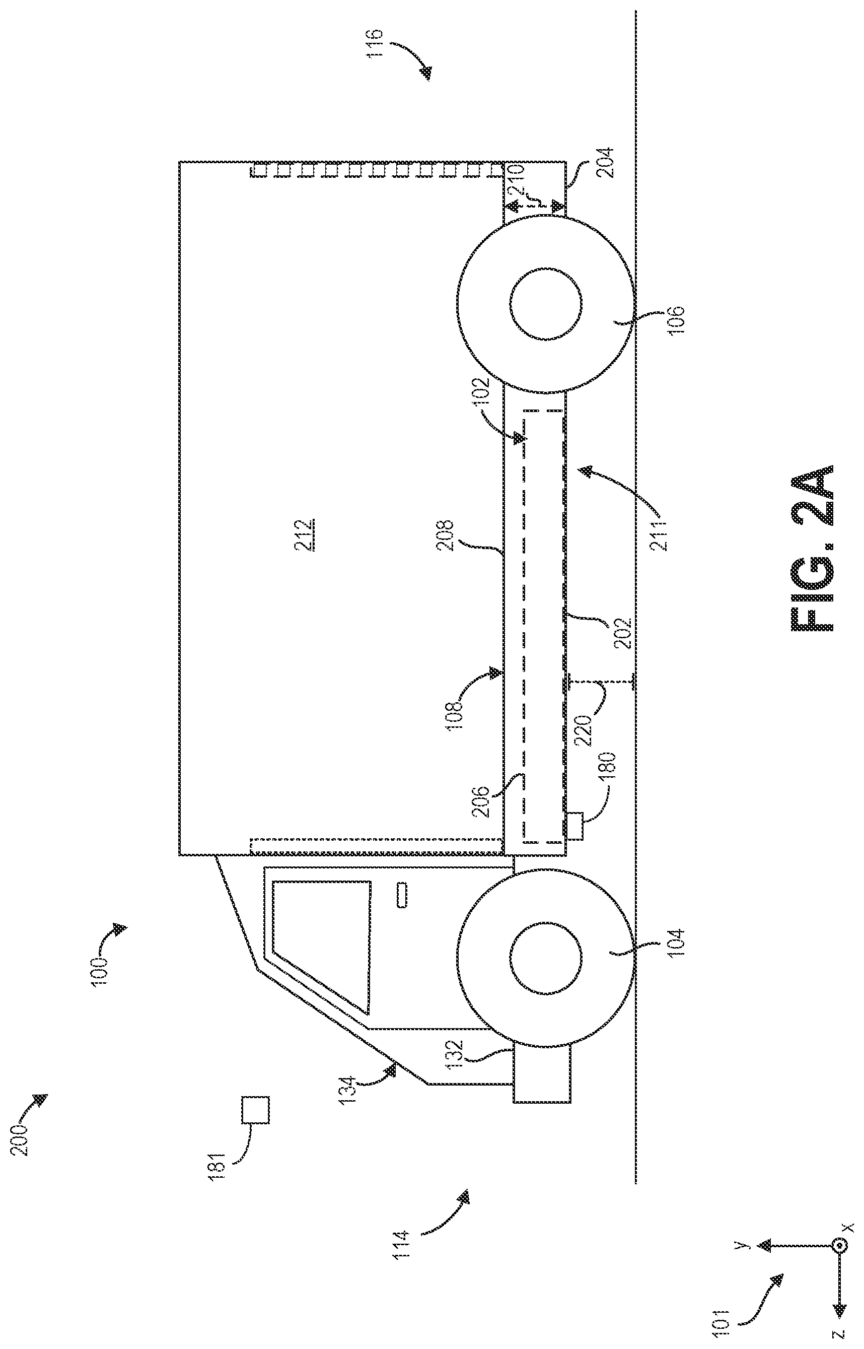 Patent US12104426 Figure 2 – Automated door system