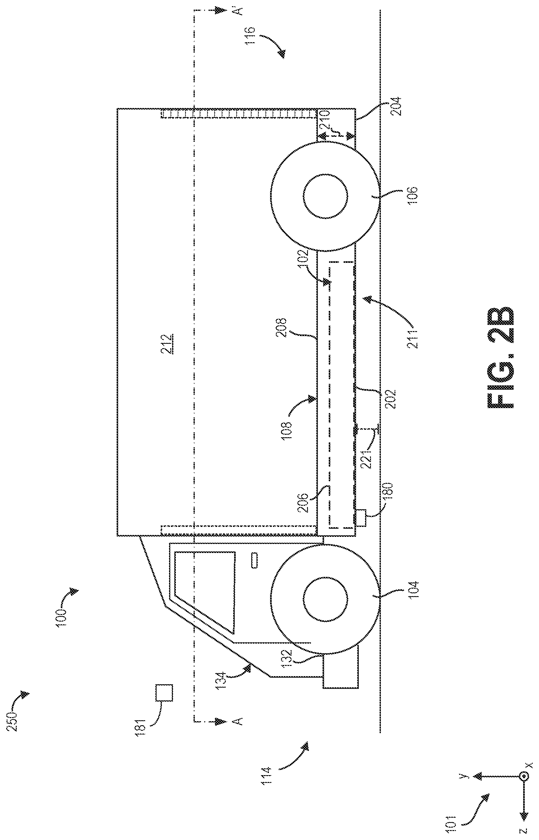 Patent US12104426 Figure 3 – Automated door system