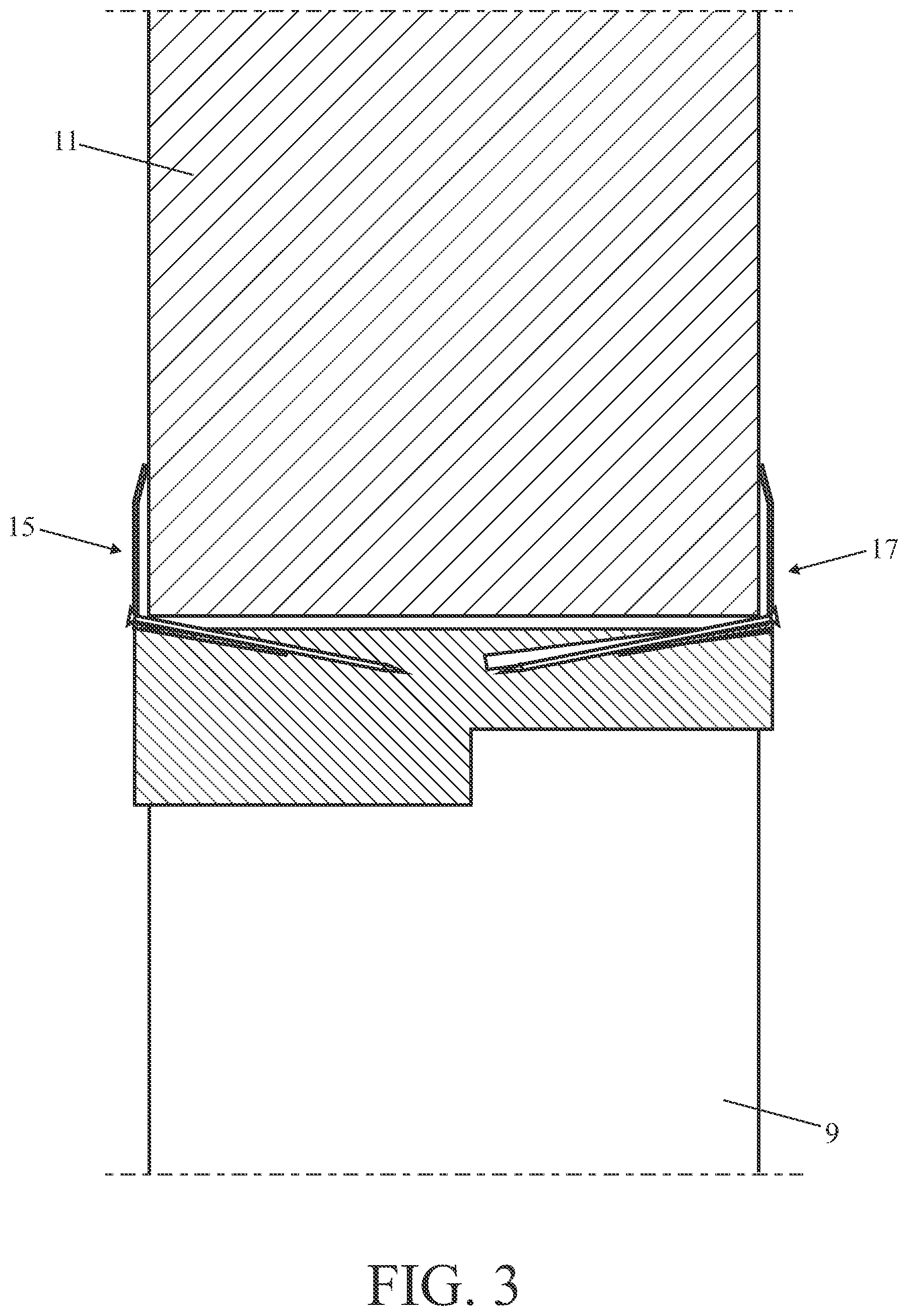 Patent US12104429 Figure 3 – Door frame comprising a frame and a wall clamp attached thereto