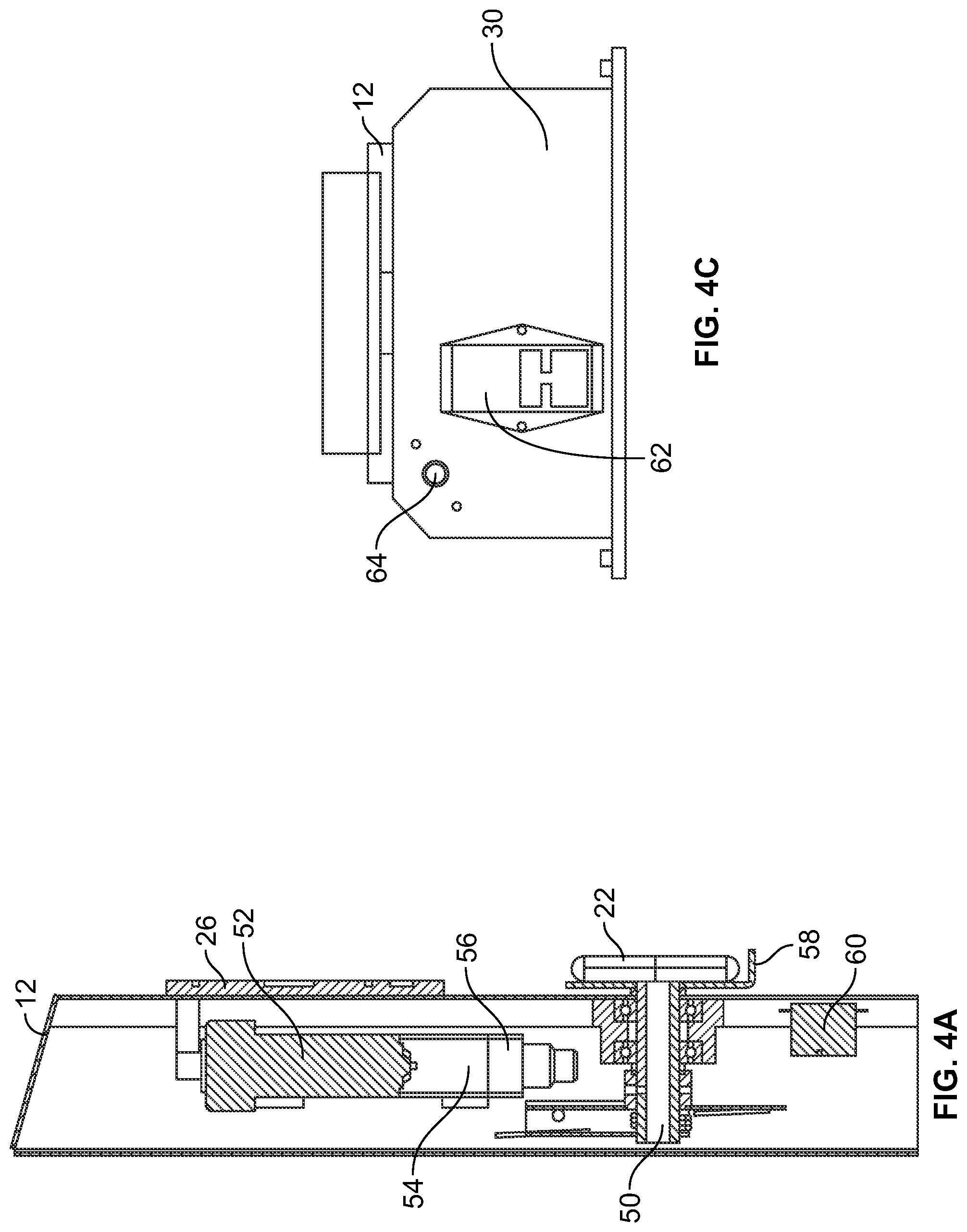 Patent US12104430 Figure 3 – Room access control system with barrier arm having downwardly extending fan assembly