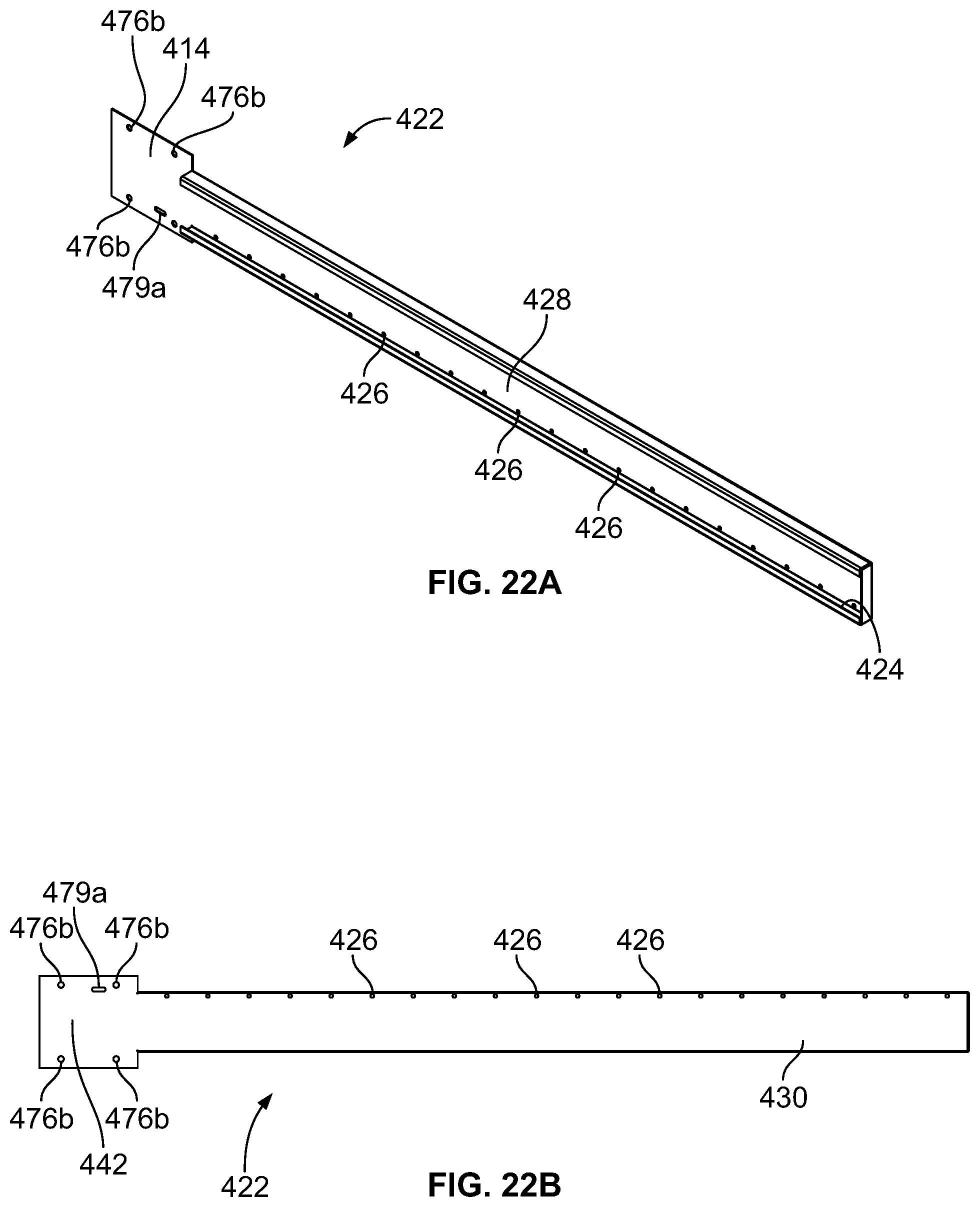 Patent US12104430 Figure 17 – Room access control system with barrier arm having downwardly extending fan assembly