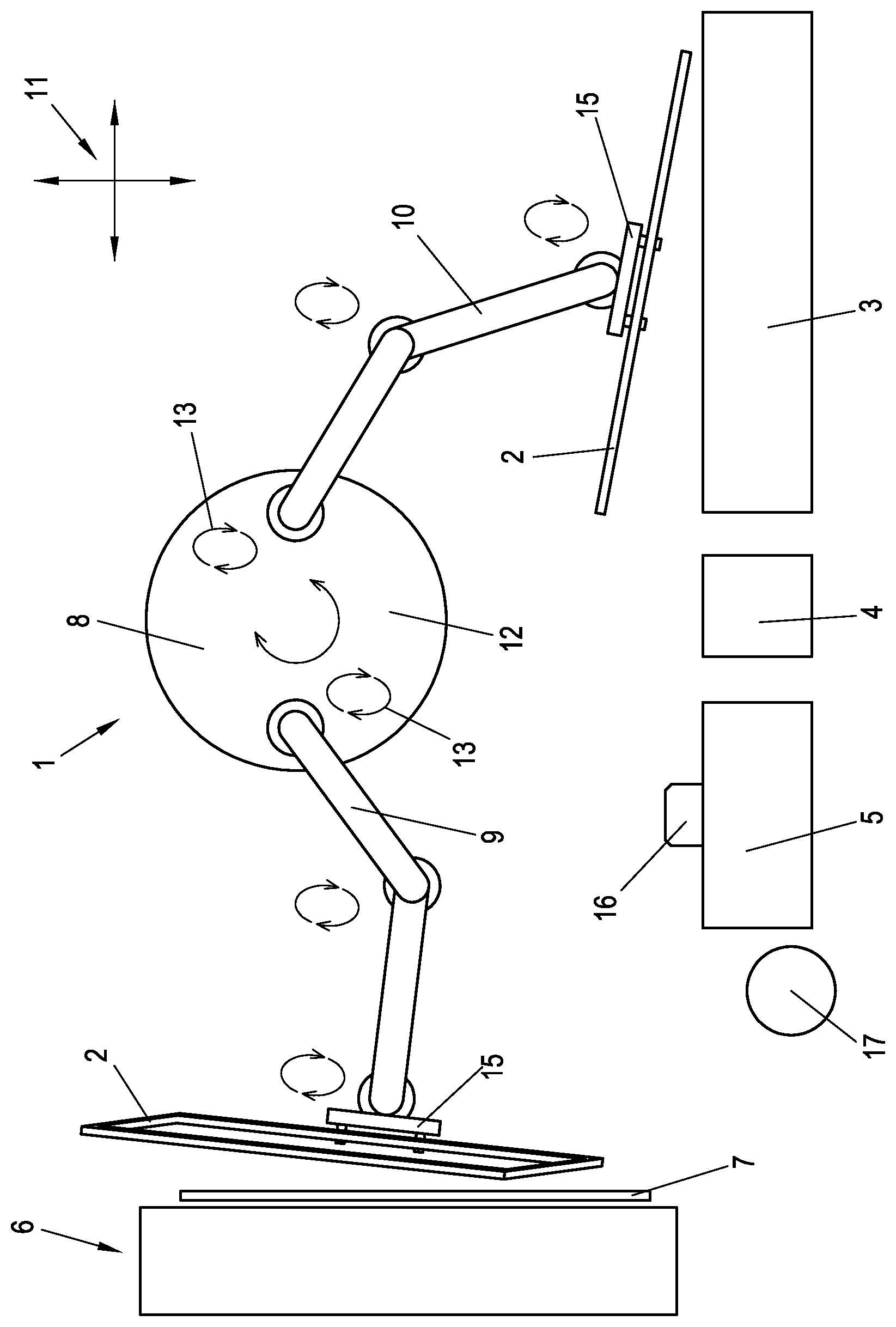 Patent US12104433 Figure 1 – Method for handling spacer frames
