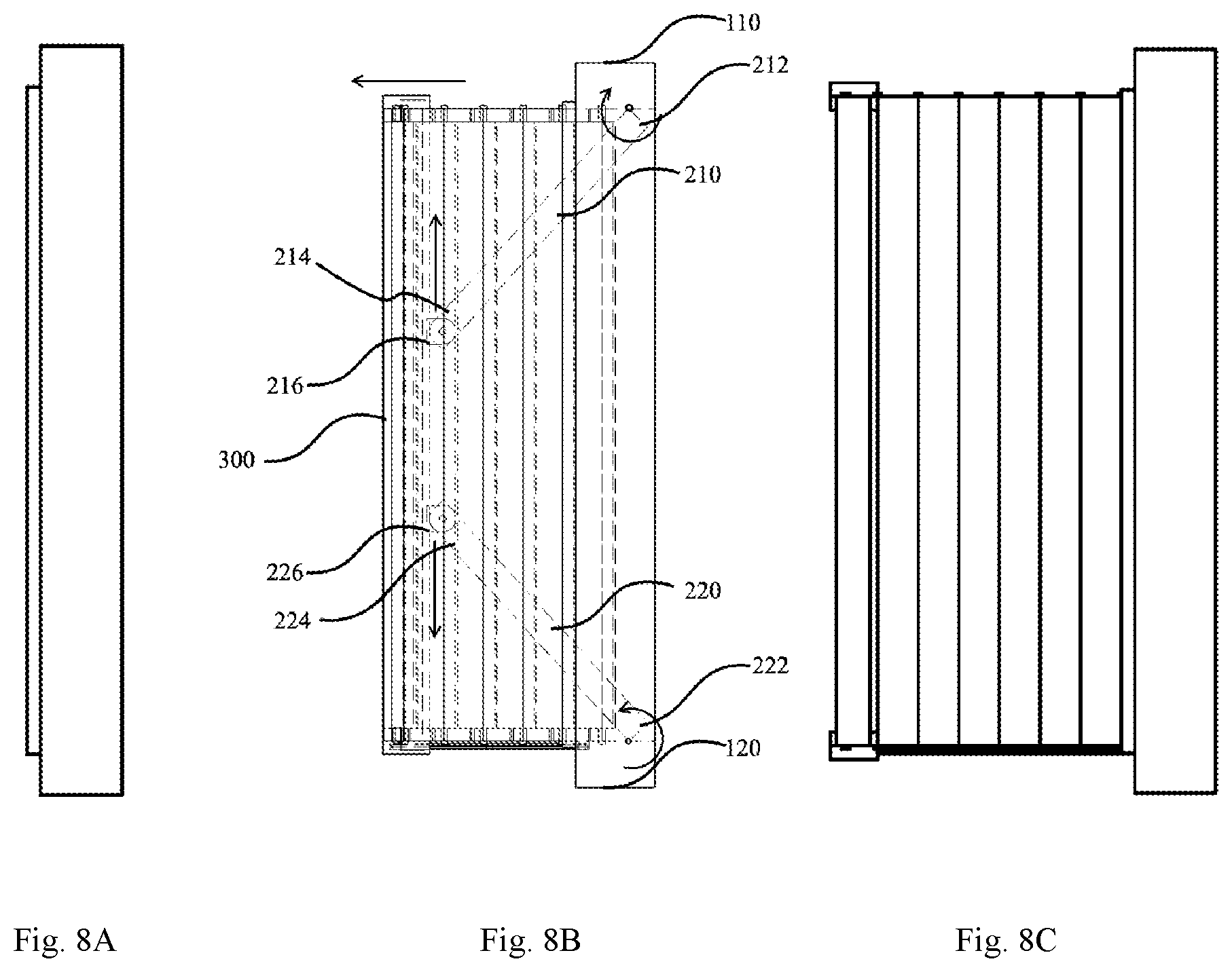 Patent US12104434 Figure 9 – Hideable bay window