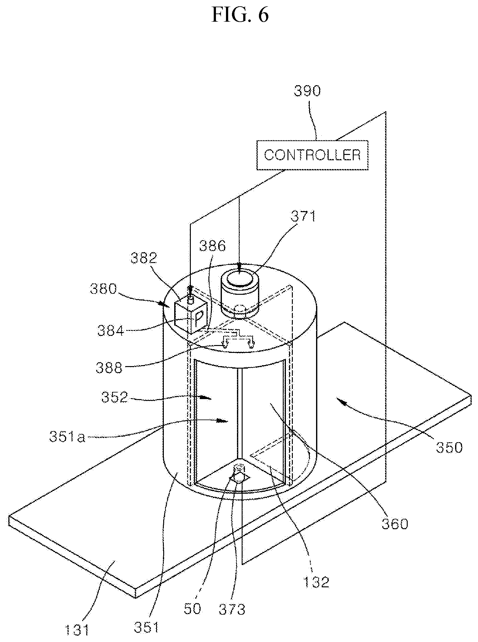 Patent US12104435 Figure 5 – Non-contact safety relaying apparatus for transferring object