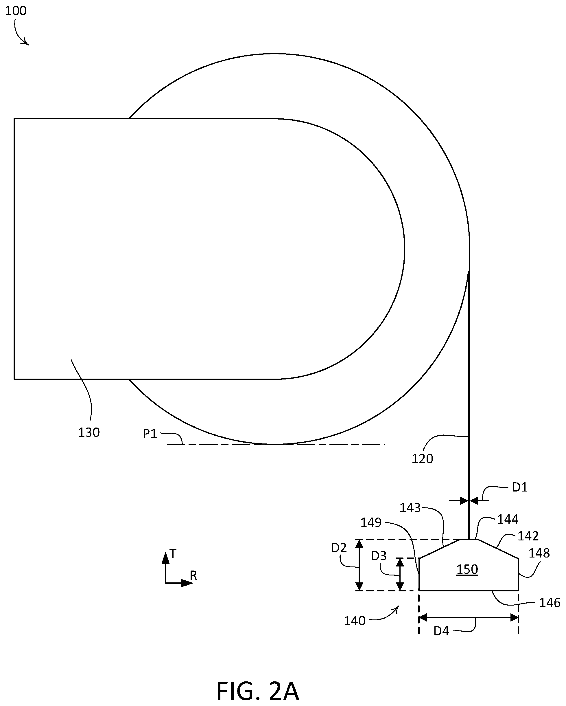 Patent US12104437 Figure 2 – Window treatment hembar
