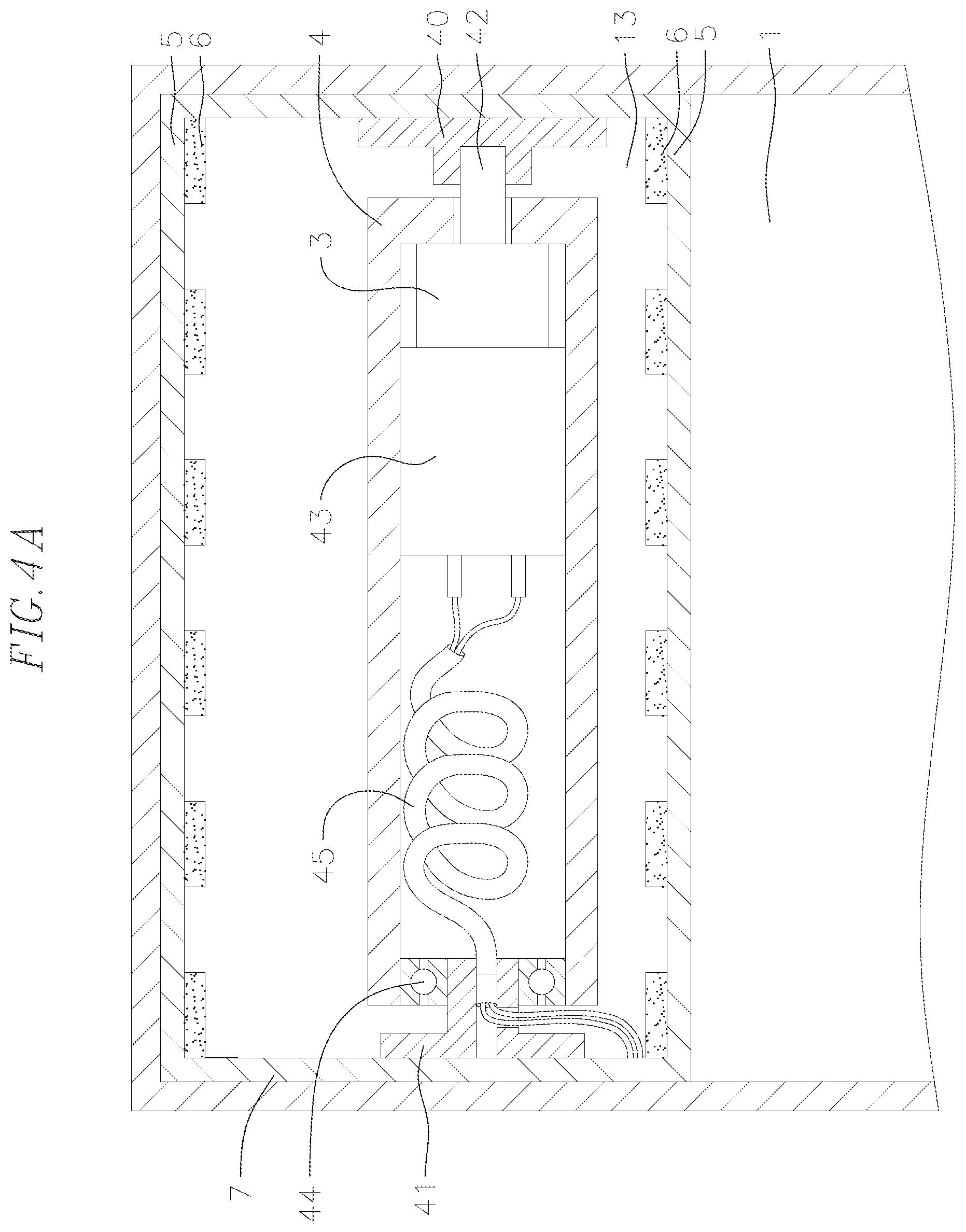 Patent US12104438 Figure 5 – Pet door system having semi-flexible pet door