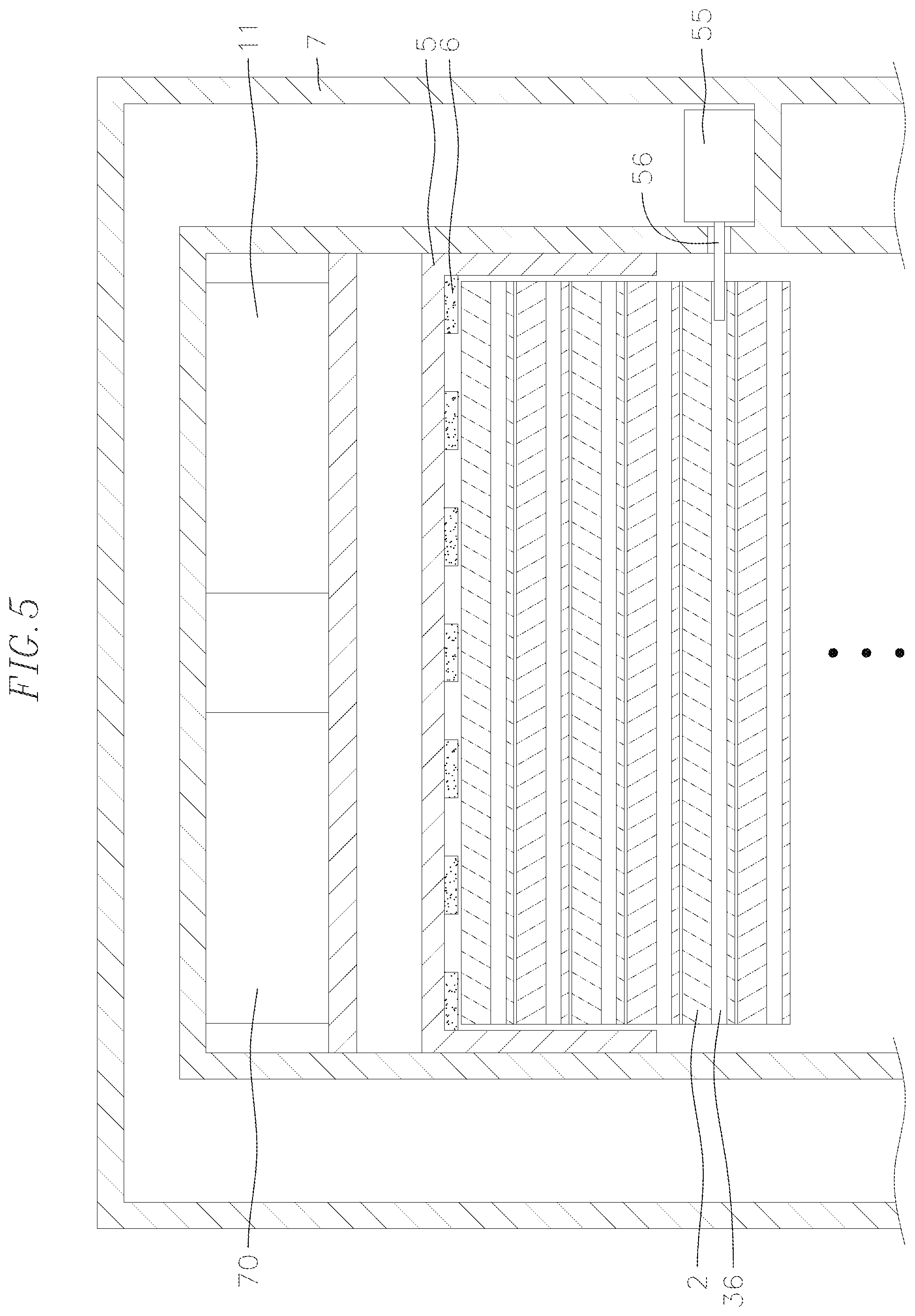 Patent US12104438 Figure 7 – Pet door system having semi-flexible pet door