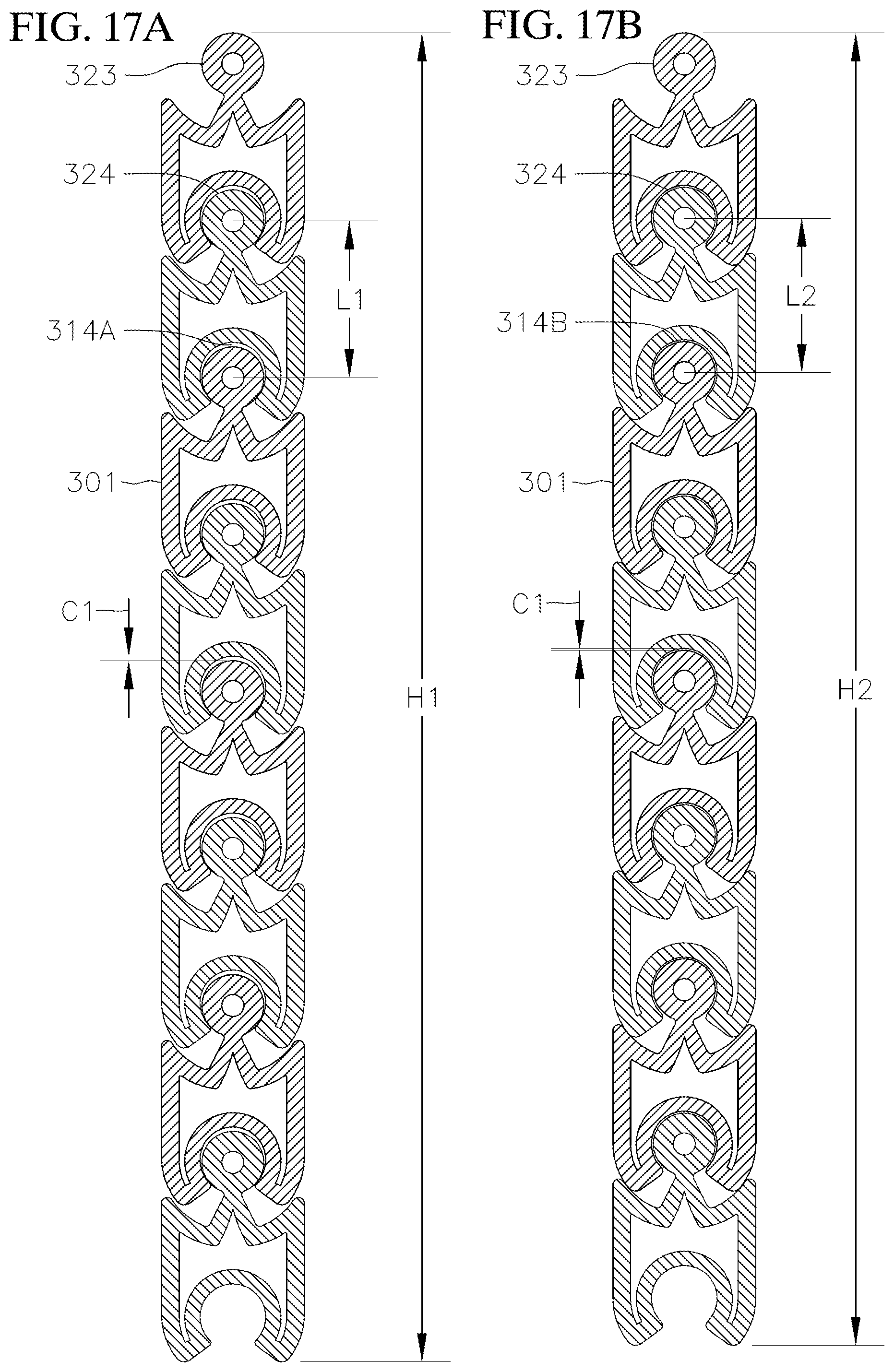 Patent US12104438 Figure 18 – Pet door system having semi-flexible pet door
