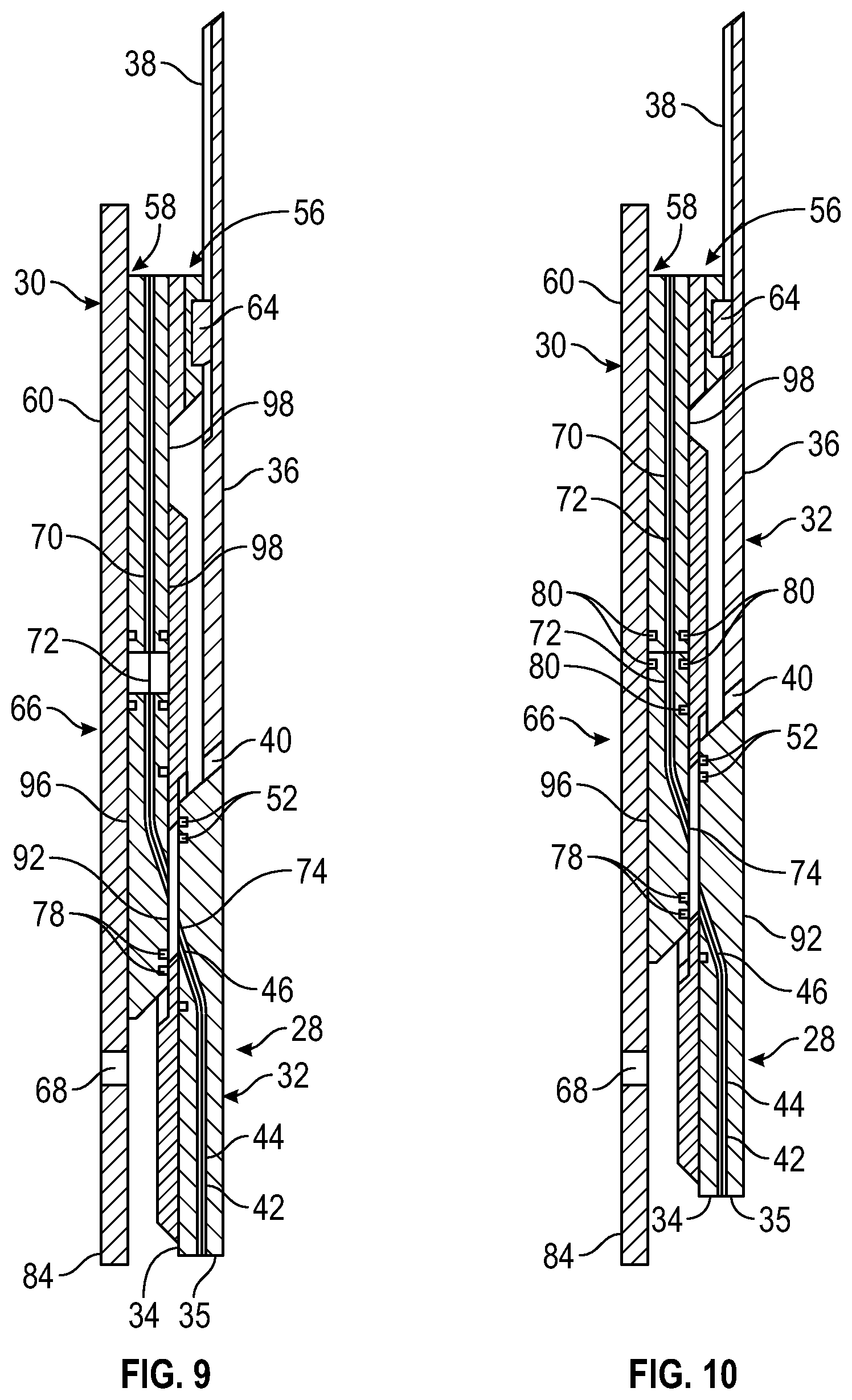 Patent US12104441 Figure 5 – System and method for connecting multiple stage completions