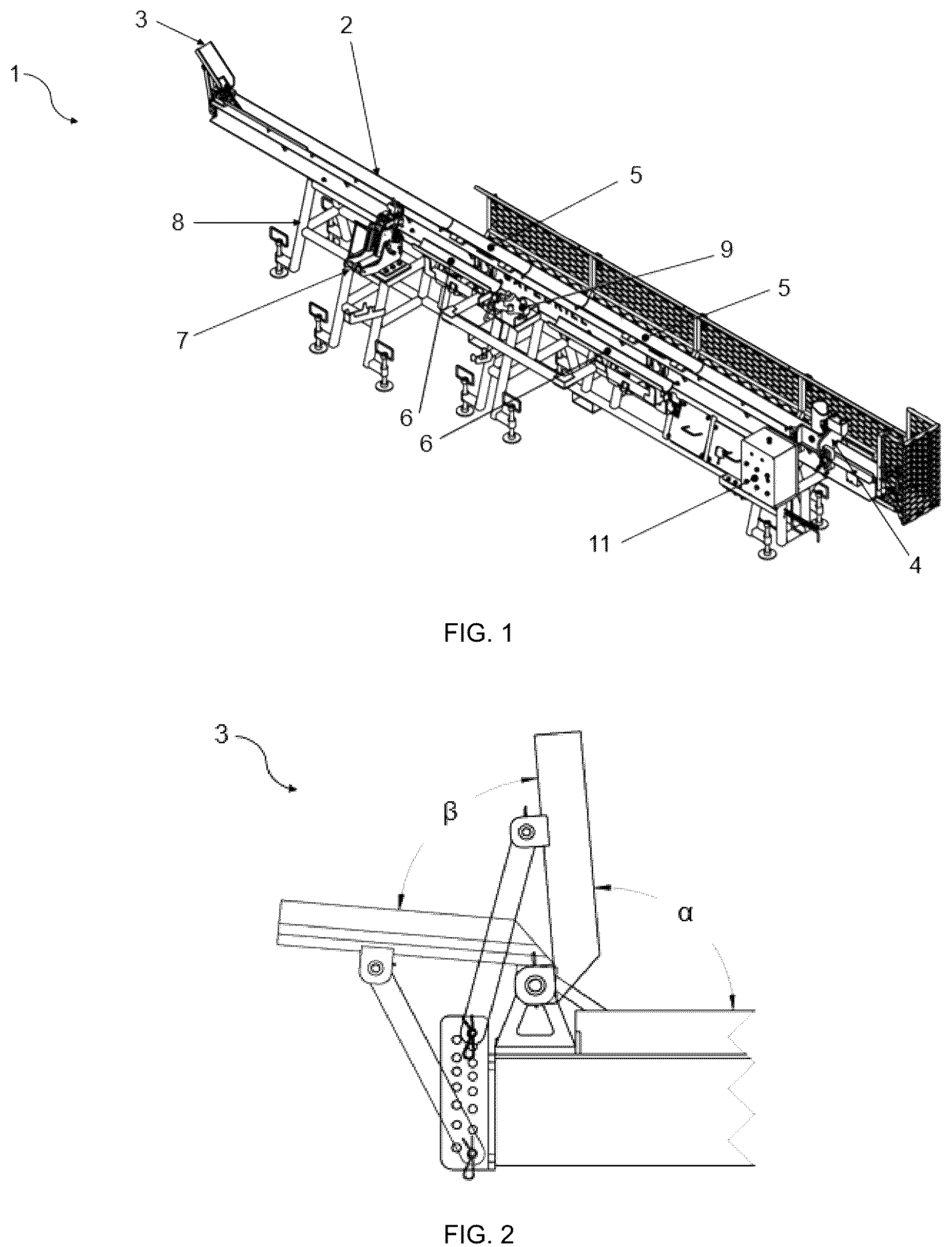 Patent US12104445 Figure 1 – Inner tubing handling device for receiving tubing from drilling rig