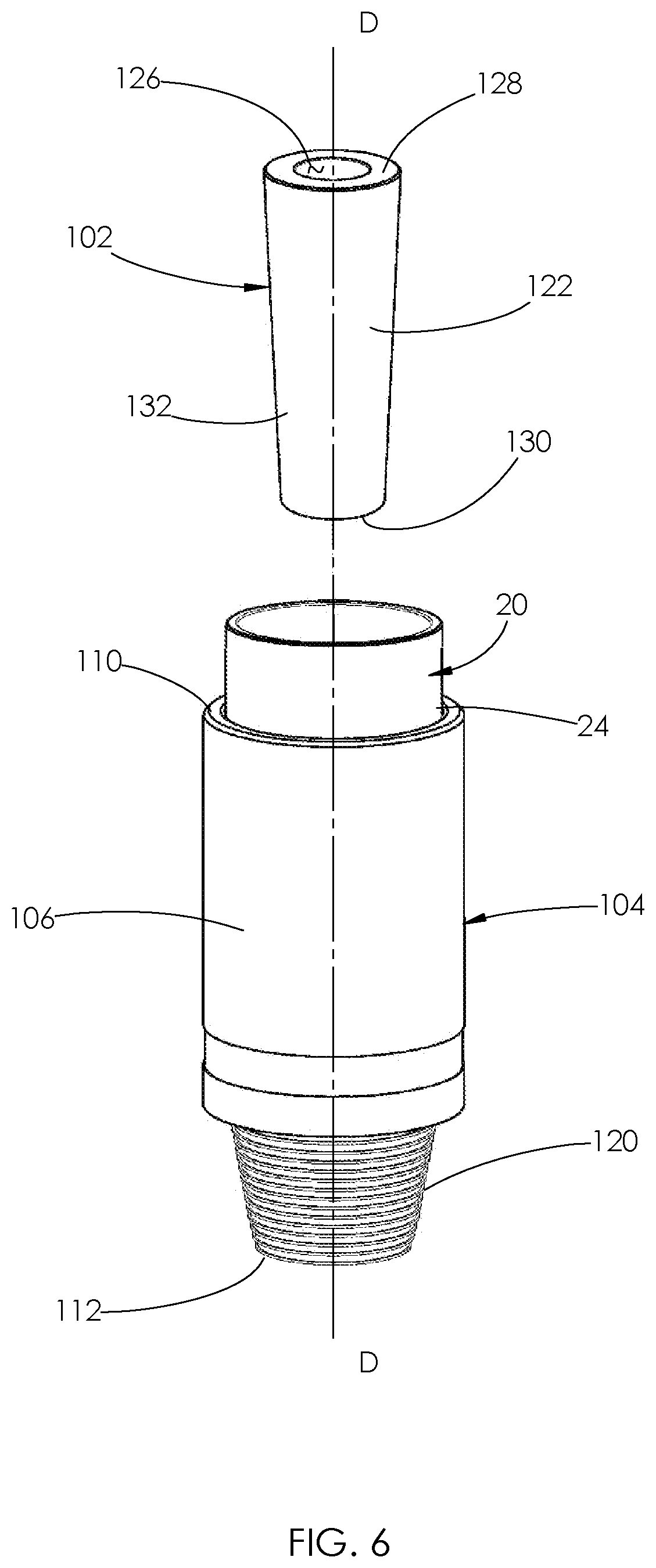 Patent US12104446 Figure 6 – System for dislodging and extracting tubing from a wellbore