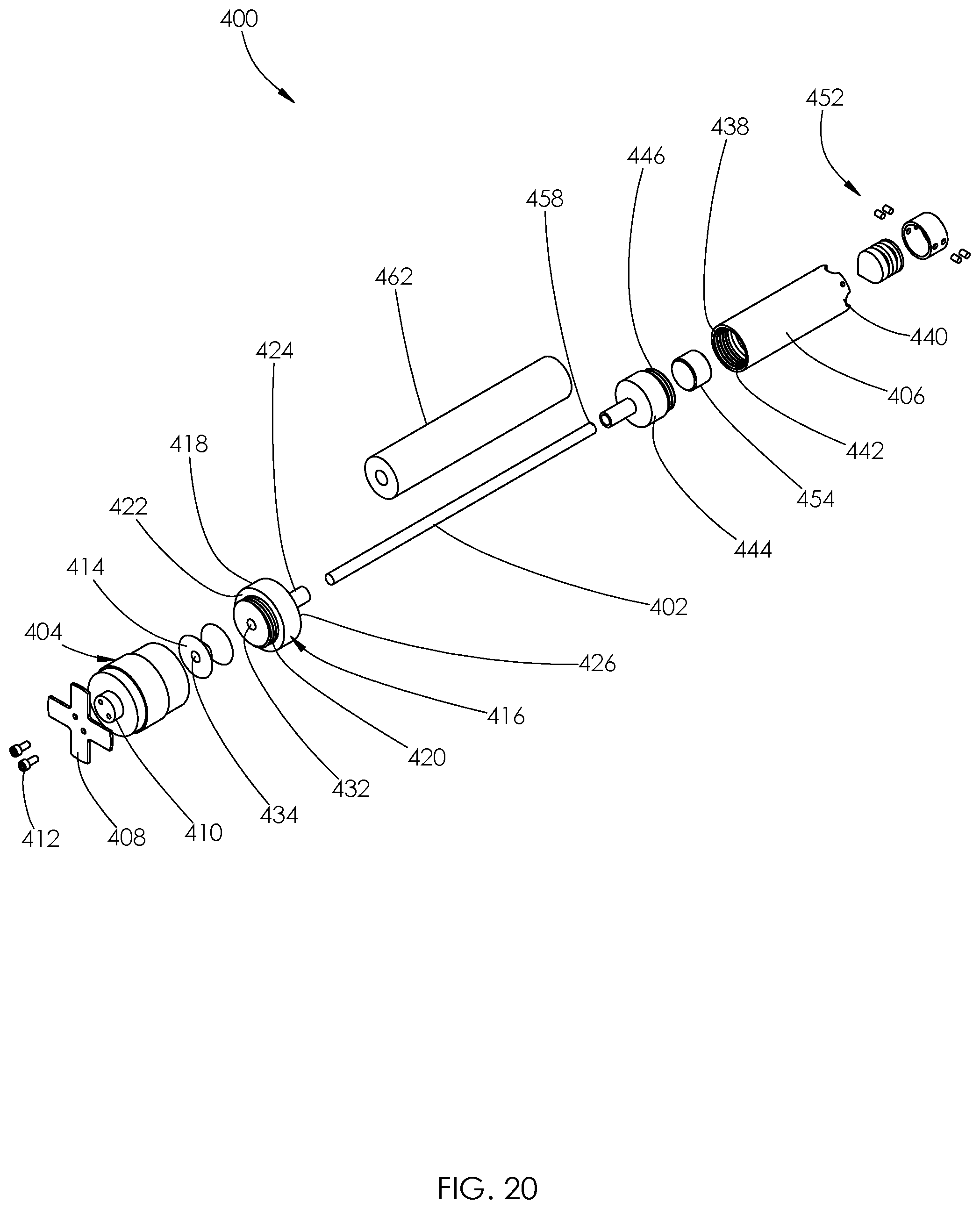 Patent US12104446 Figure 19 – System for dislodging and extracting tubing from a wellbore