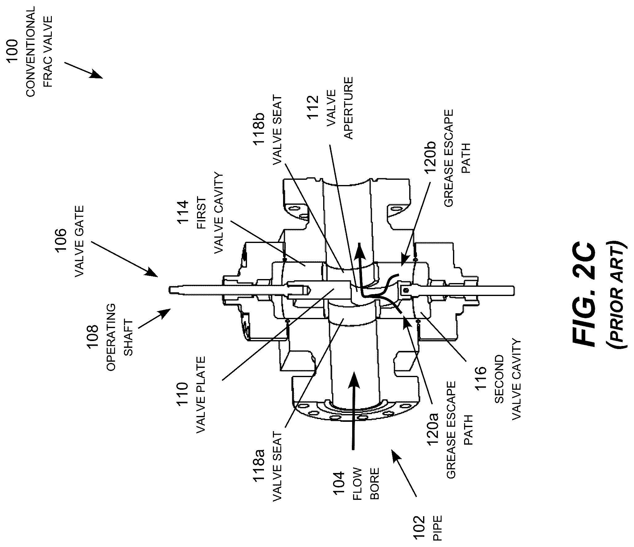 Patent US12104448 Figure 3 – Grease-retaining frac valve seat insert