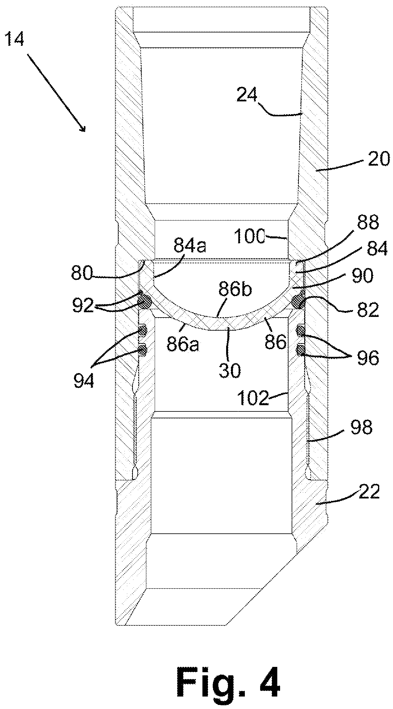 Patent US12104449 Figure 4 – Sealing system and method