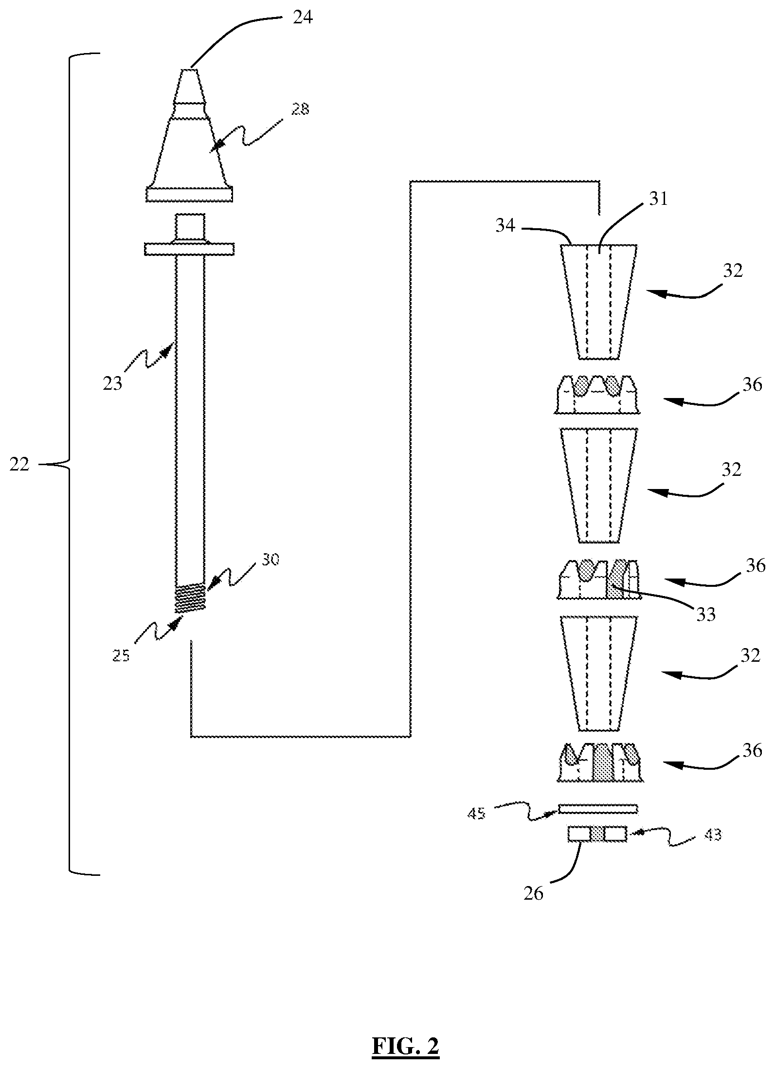 Patent US12104450 Figure 2 – Safety plug