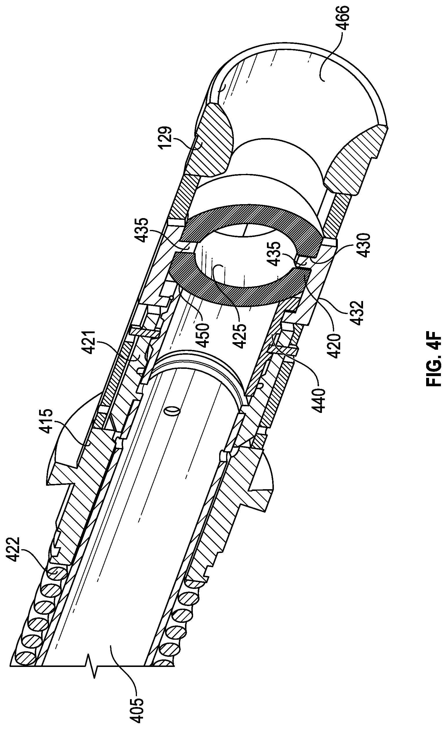Patent US12104451 Figure 9 – Actuatable obstruction member for control lines