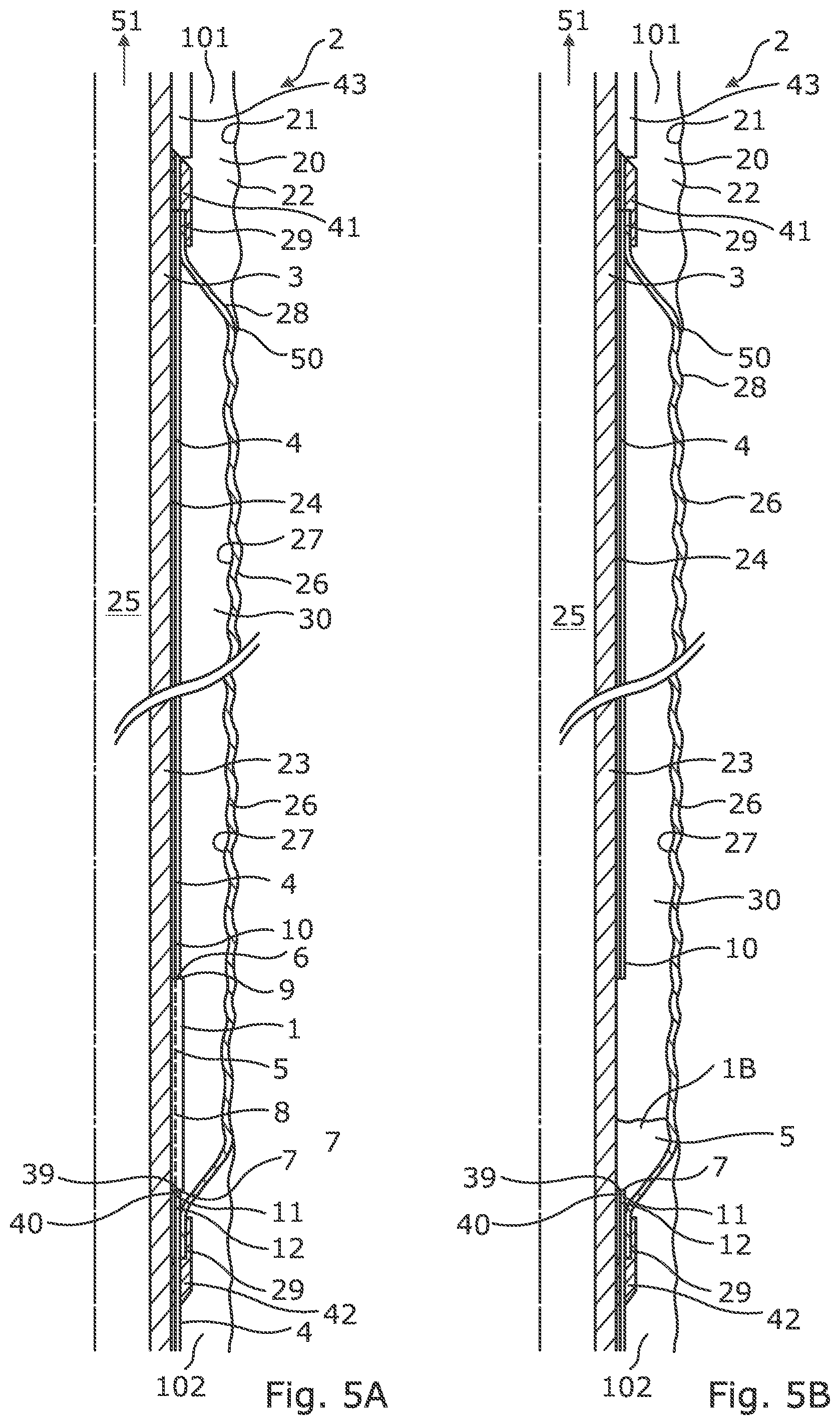 Patent US12104453 Figure 5 – Downhole assembly and annular barrier with downhole assembly