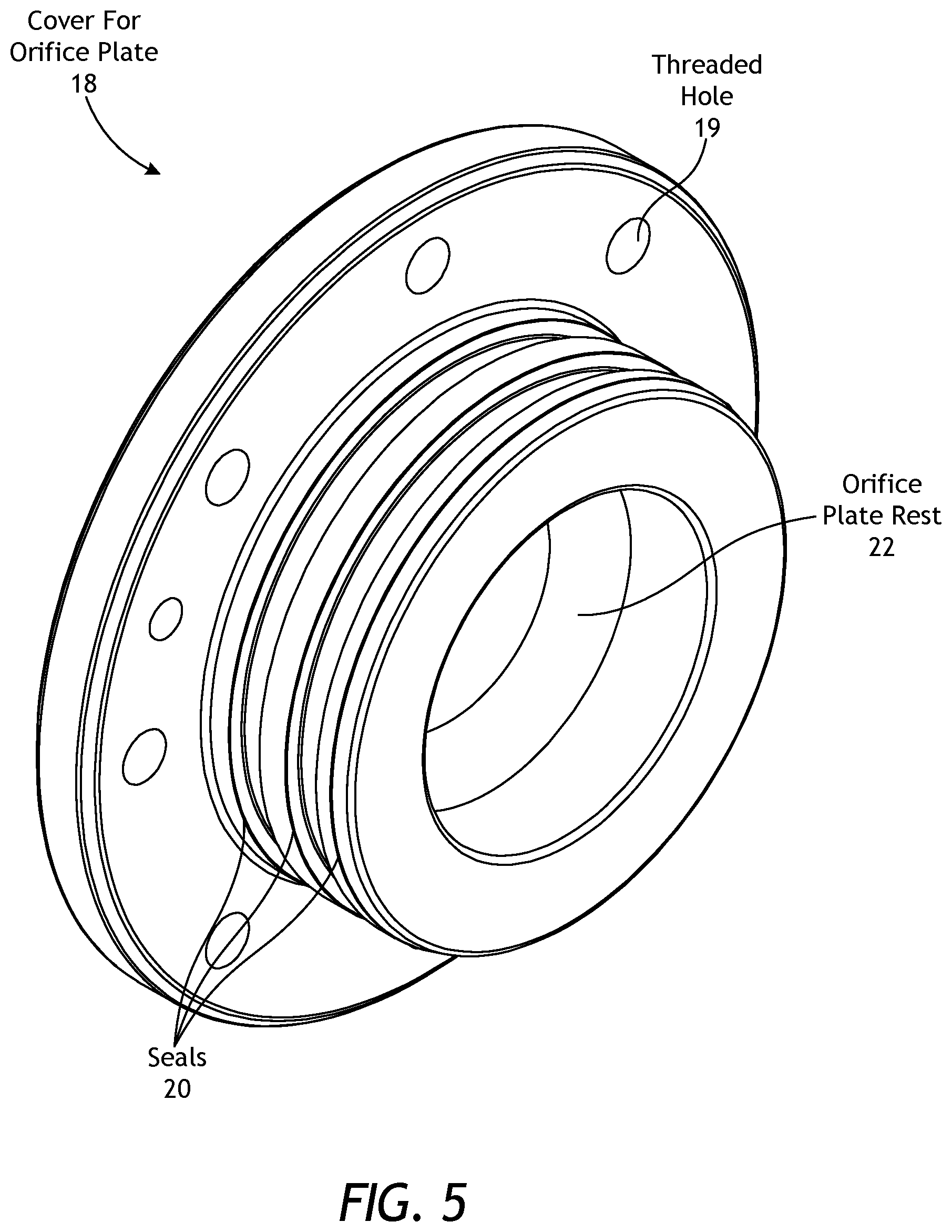 Patent US12104454 Figure 5 – Flow restrictor method and apparatus