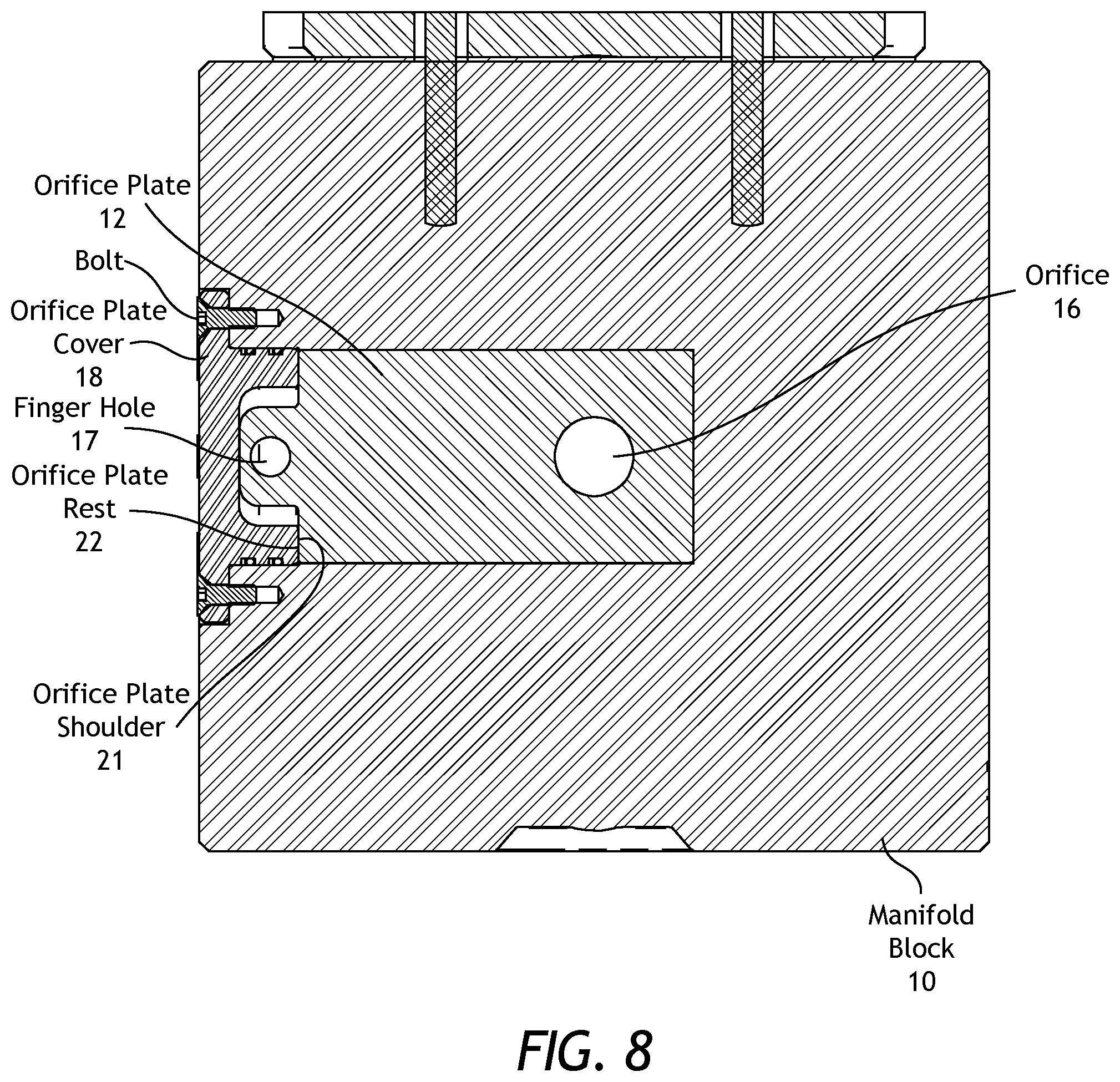 Patent US12104454 Figure 8 – Flow restrictor method and apparatus