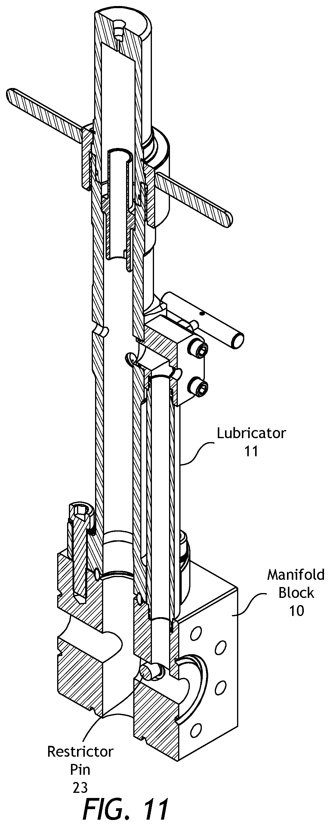 Patent US12104454 Figure 11 – Flow restrictor method and apparatus