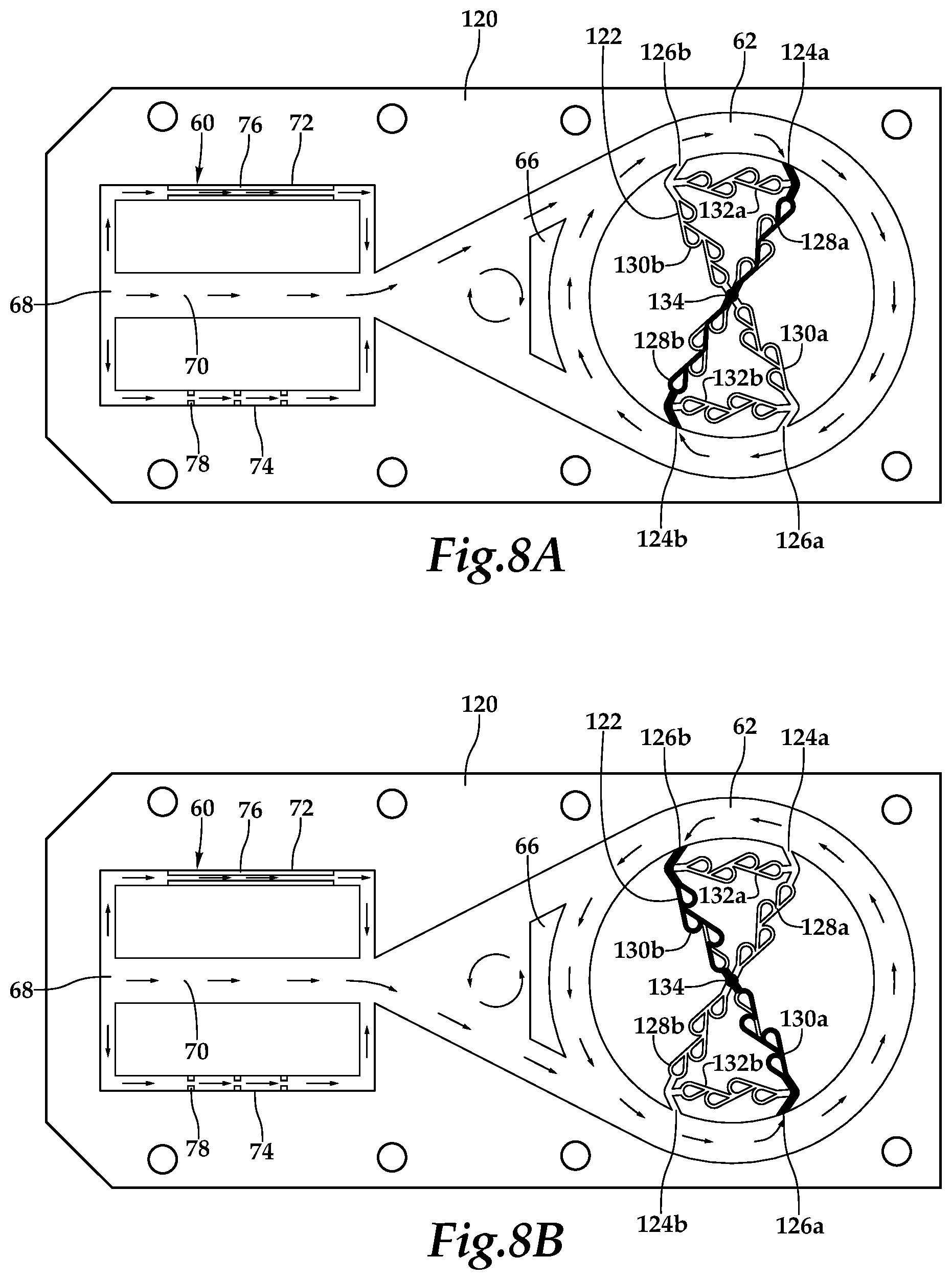 Patent US12104458 Figure 8 – Adaptive fluid switches having a temporary configuration