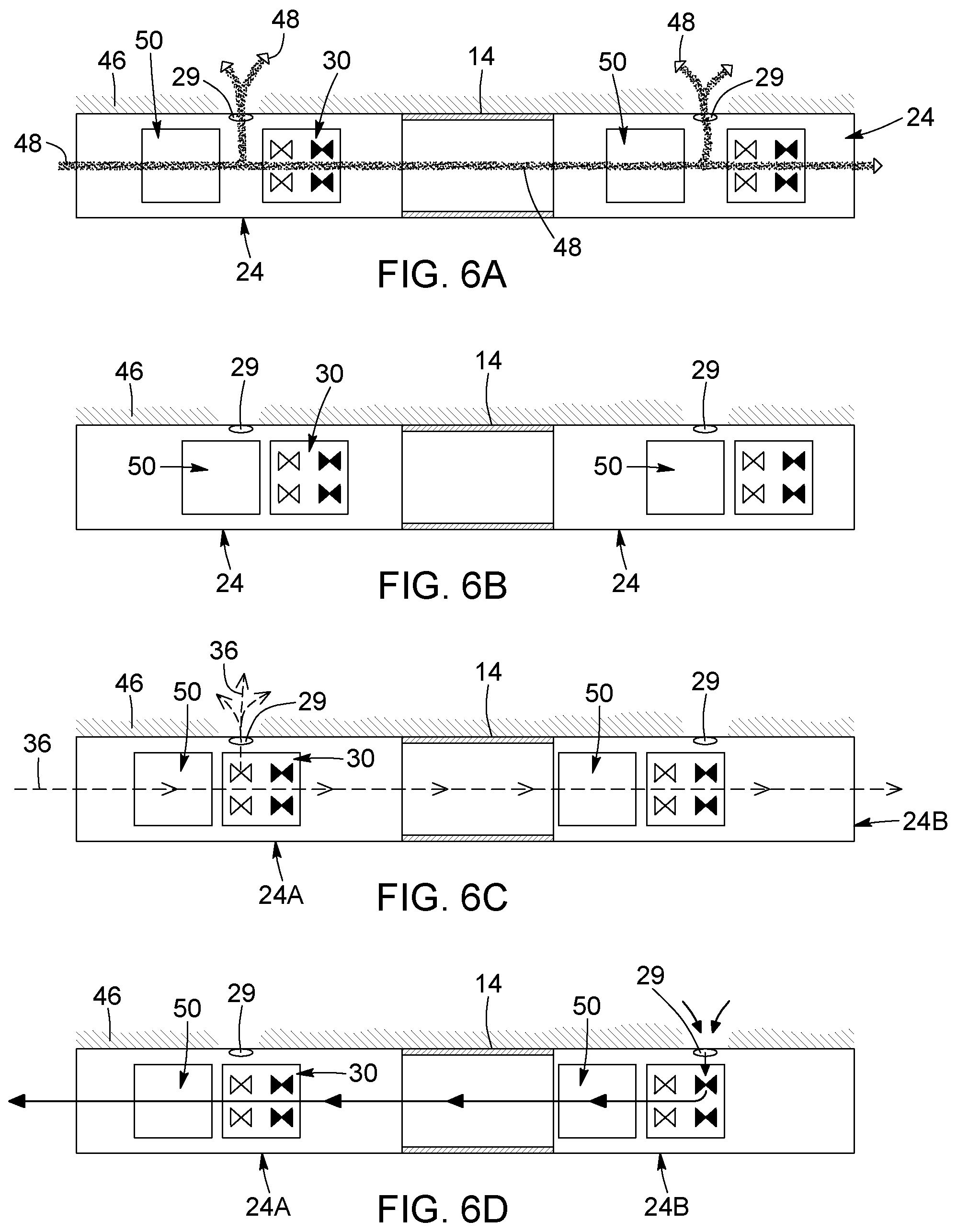 Patent US12104461 Figure 4 – Asynchronous frac-to-frac operations for hydrocarbon recovery and valve systems