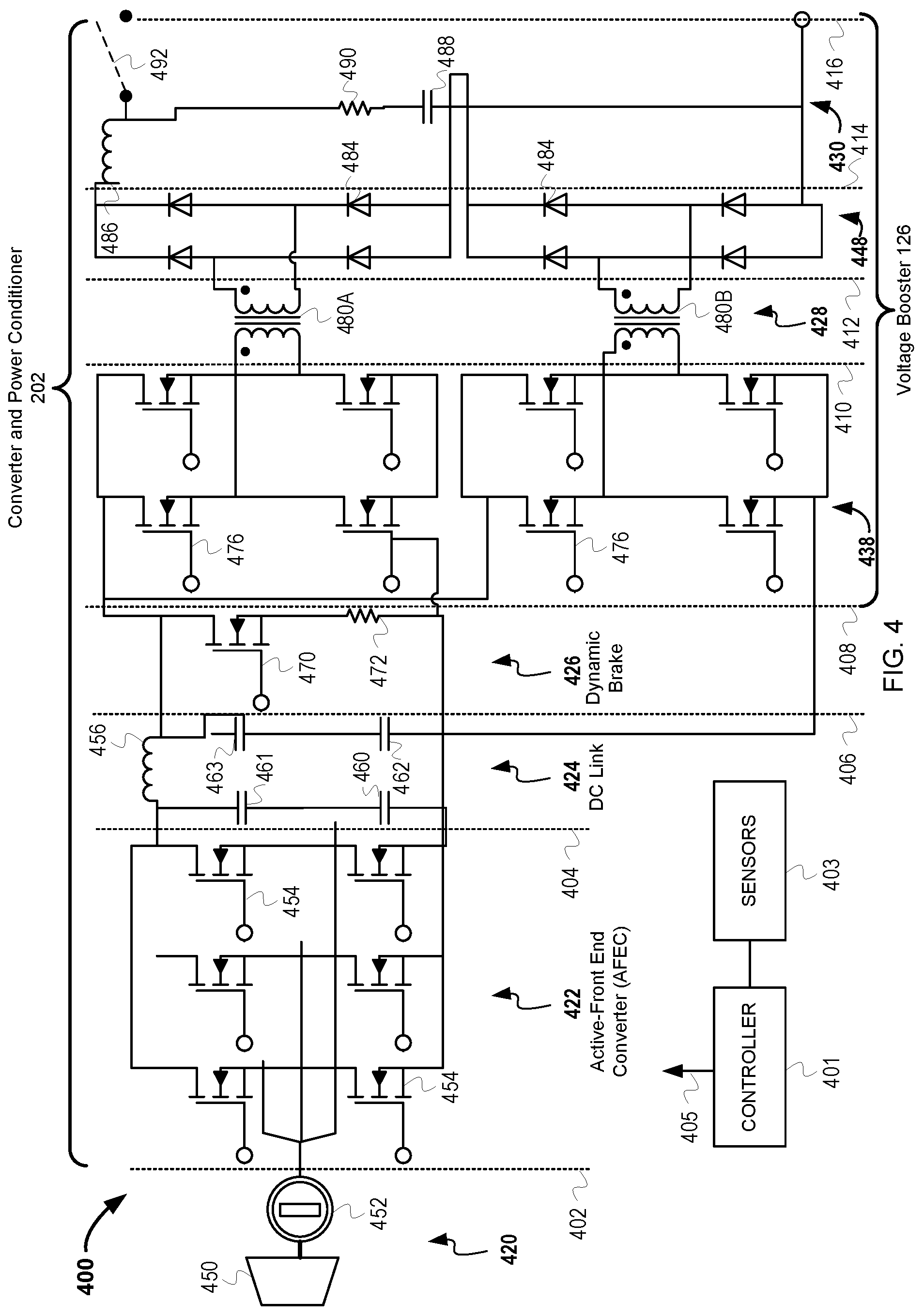 Patent US12104466 Figure 4 – Selective electrode usage for directional pulse power drilling from a single power source
