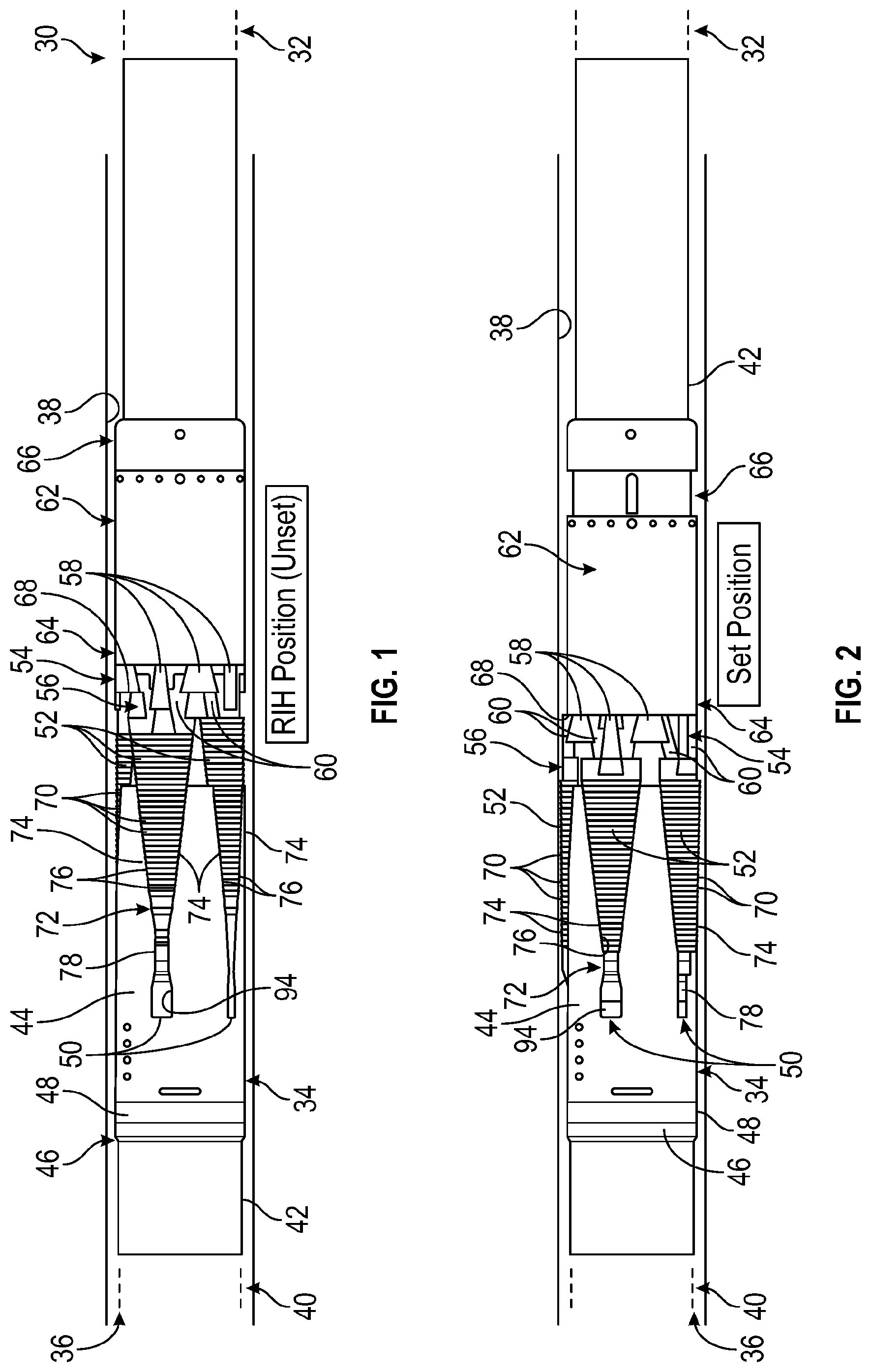 Patent US12104467 Figure 1 – Slip package with improved initial setting