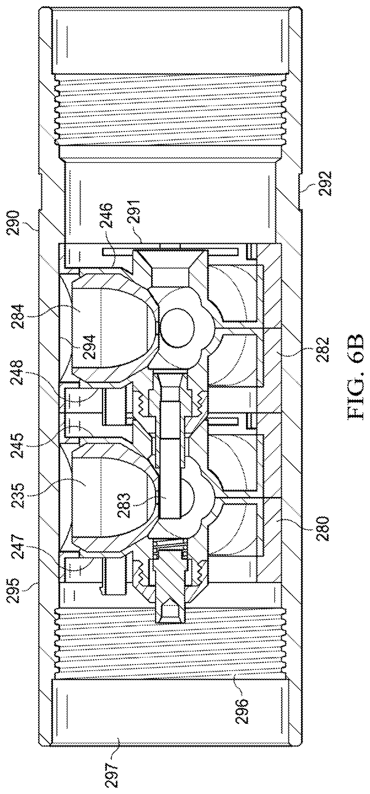Patent US12104468 Figure 10 – Cluster gun system