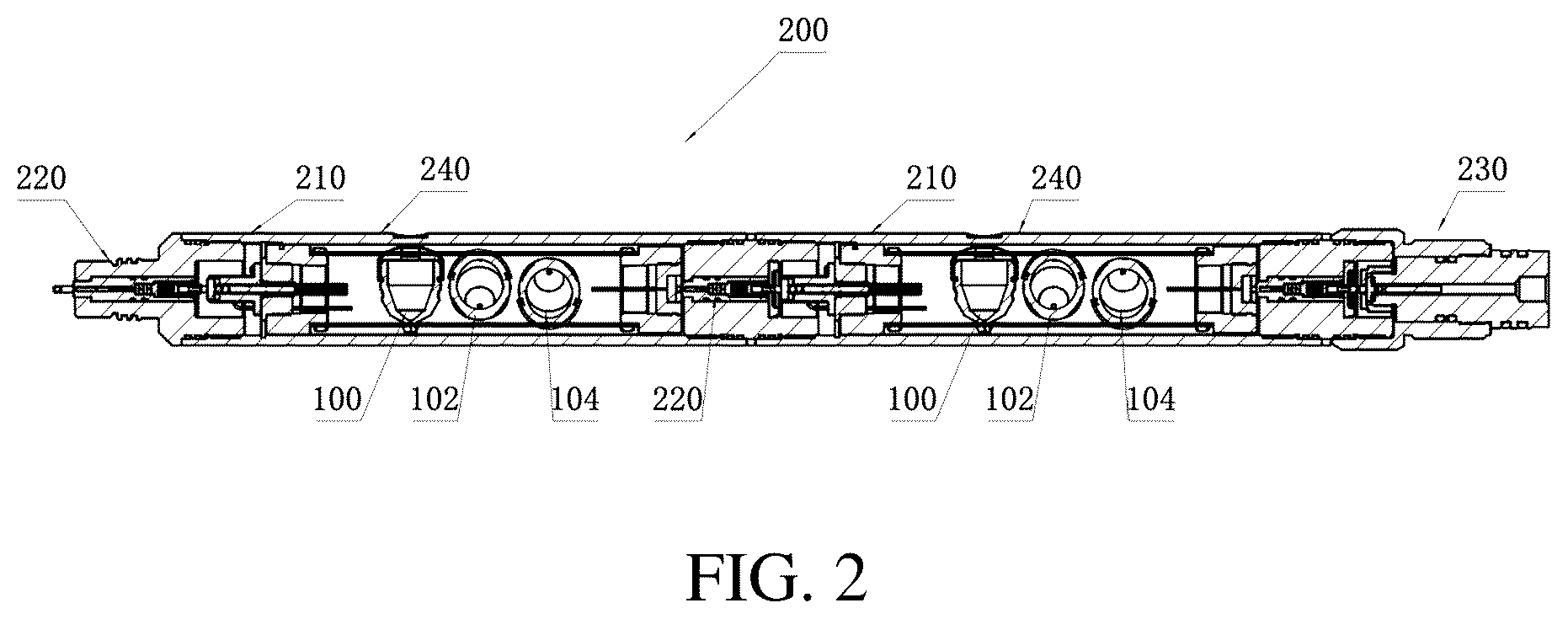 Patent US12104469 Figure 2 – Method and apparatus for well stimulation and perforation