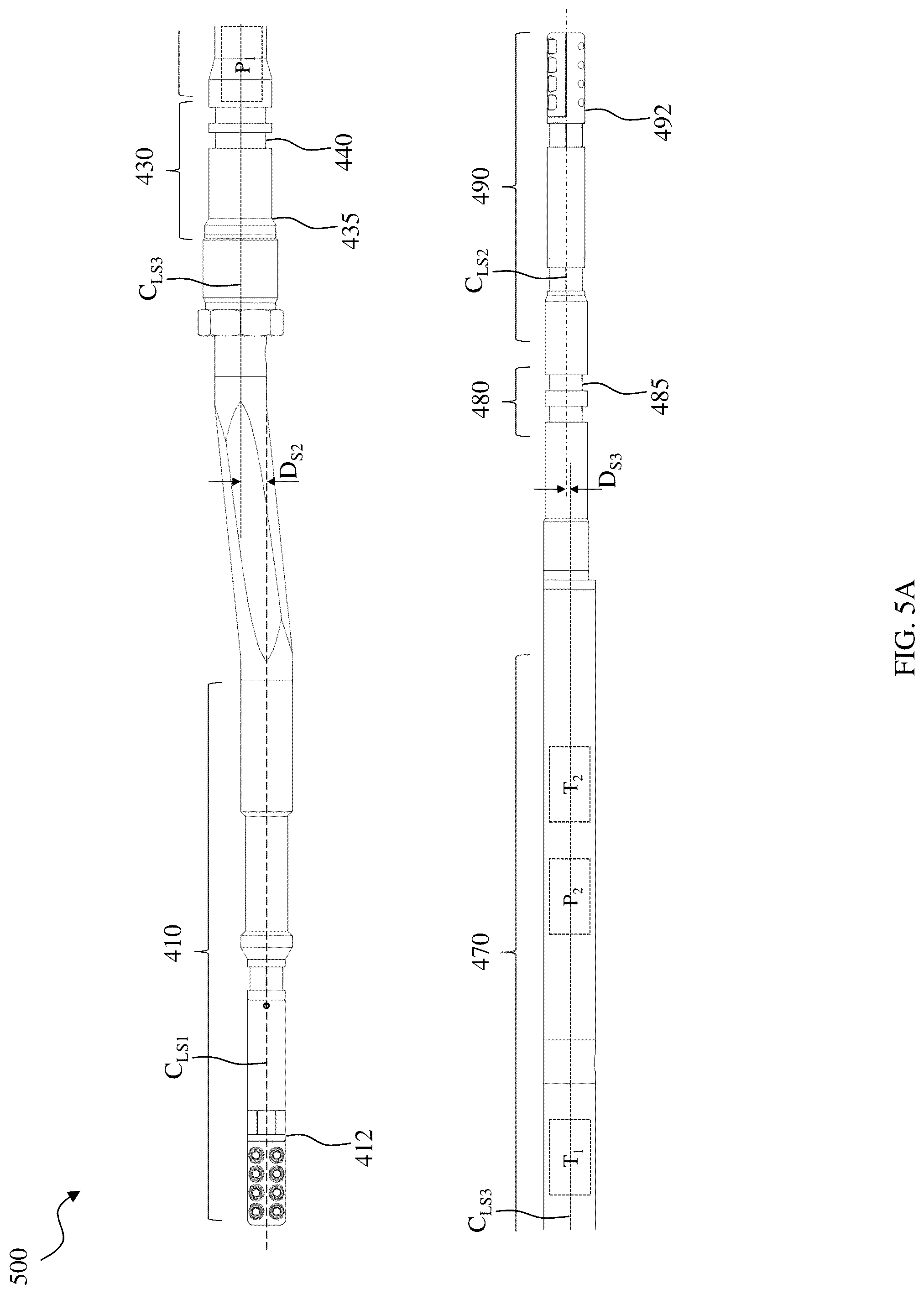 Patent US12104473 Figure 8 – Downhole pressure/temperature monitoring of ESP intake pressure and discharge temperature with a gauge mandrel employing an offset centerline