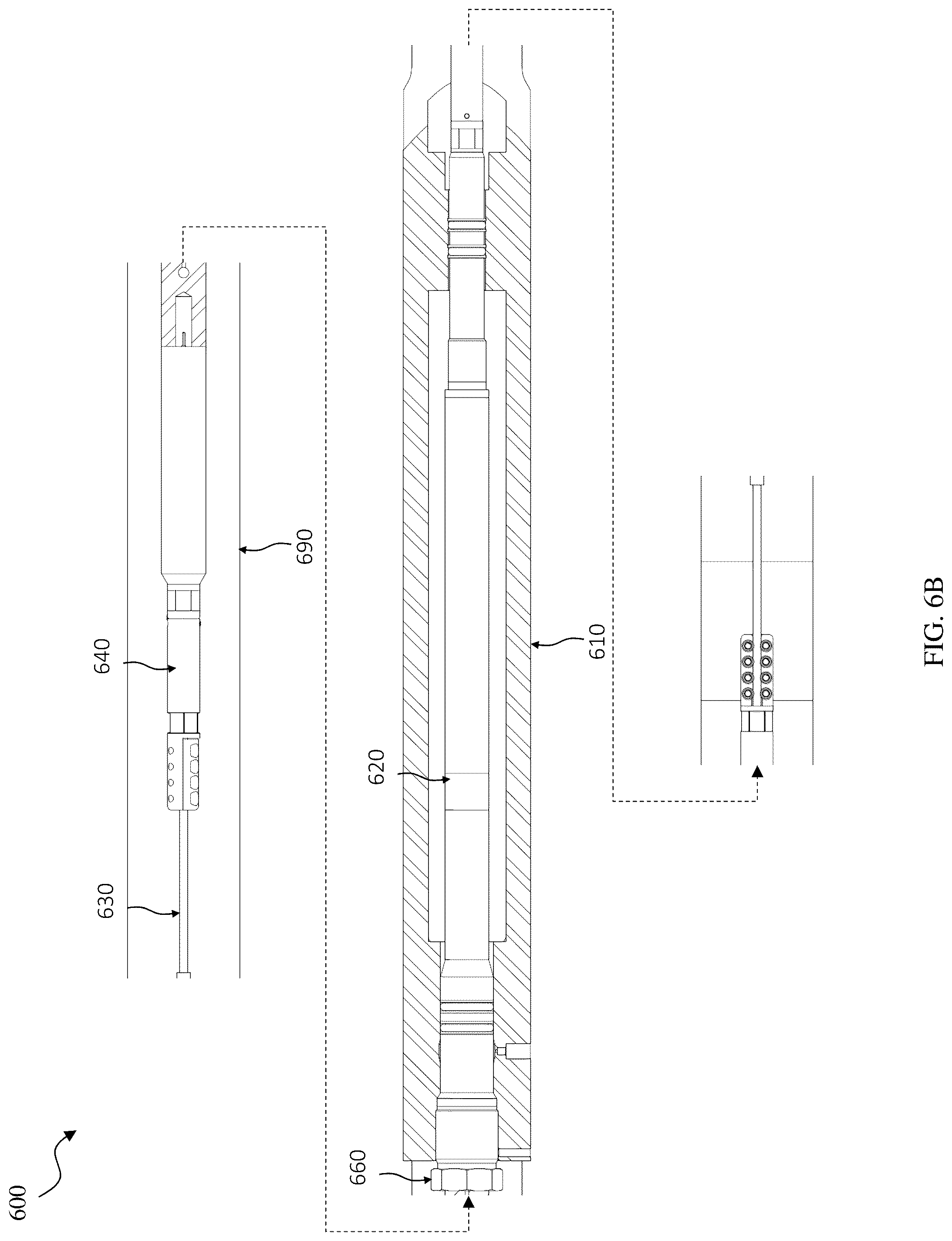 Patent US12104473 Figure 11 – Downhole pressure/temperature monitoring of ESP intake pressure and discharge temperature with a gauge mandrel employing an offset centerline