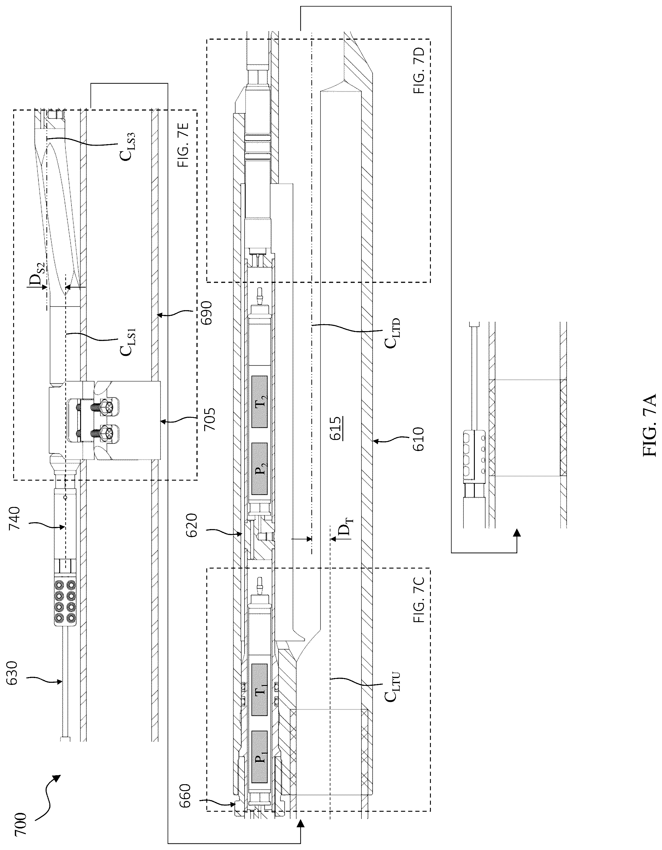 Patent US12104473 Figure 14 – Downhole pressure/temperature monitoring of ESP intake pressure and discharge temperature with a gauge mandrel employing an offset centerline