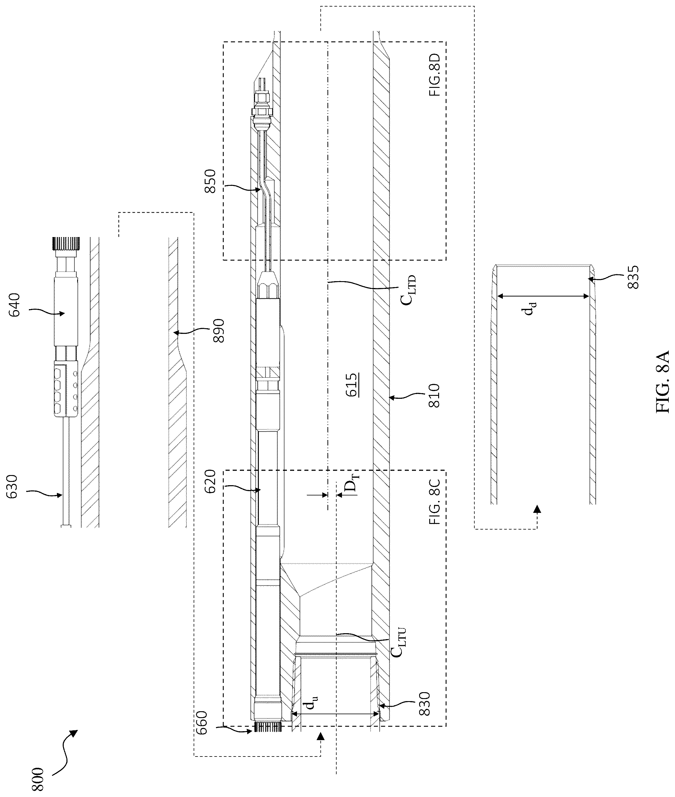 Patent US12104473 Figure 19 – Downhole pressure/temperature monitoring of ESP intake pressure and discharge temperature with a gauge mandrel employing an offset centerline