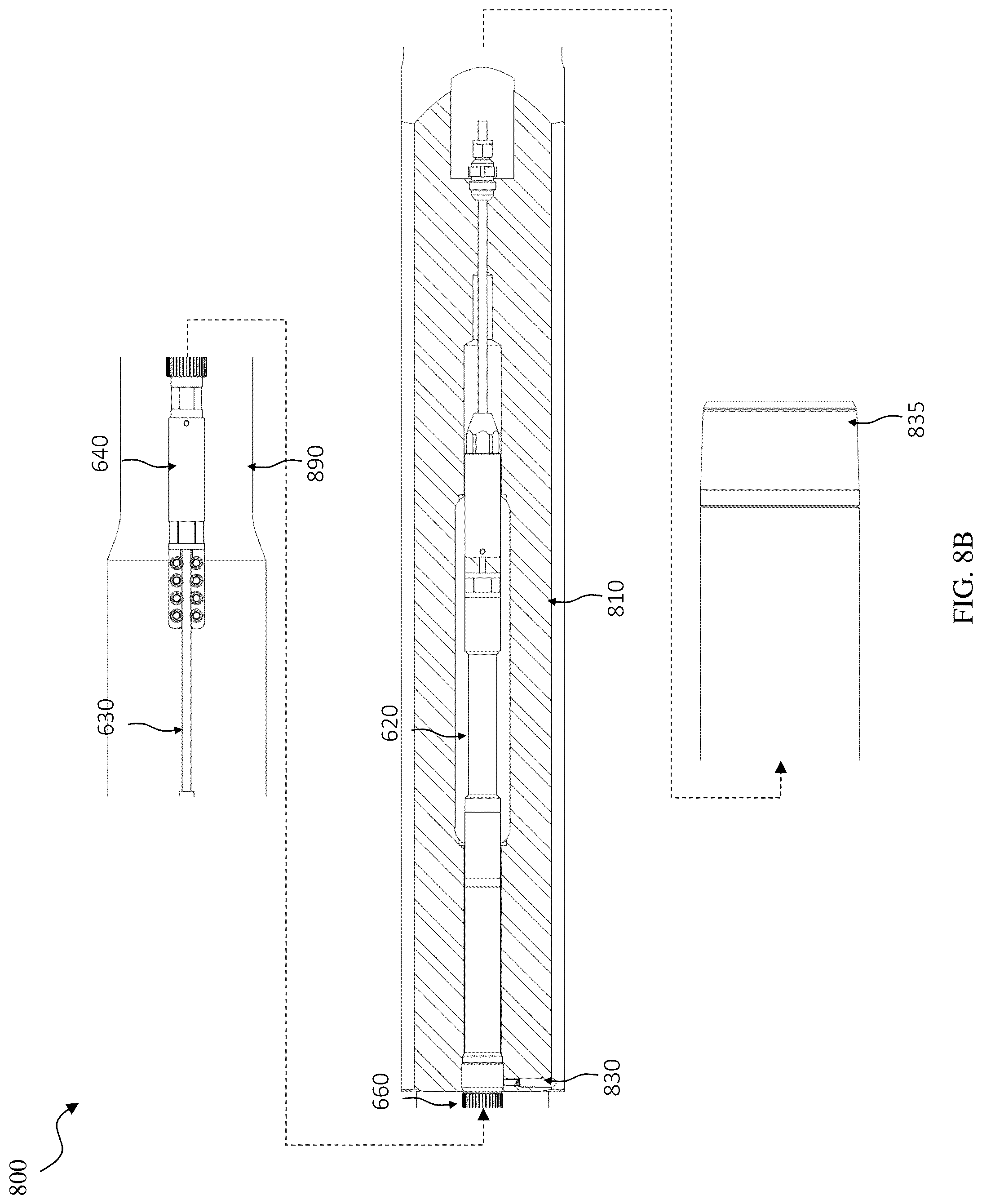 Patent US12104473 Figure 20 – Downhole pressure/temperature monitoring of ESP intake pressure and discharge temperature with a gauge mandrel employing an offset centerline