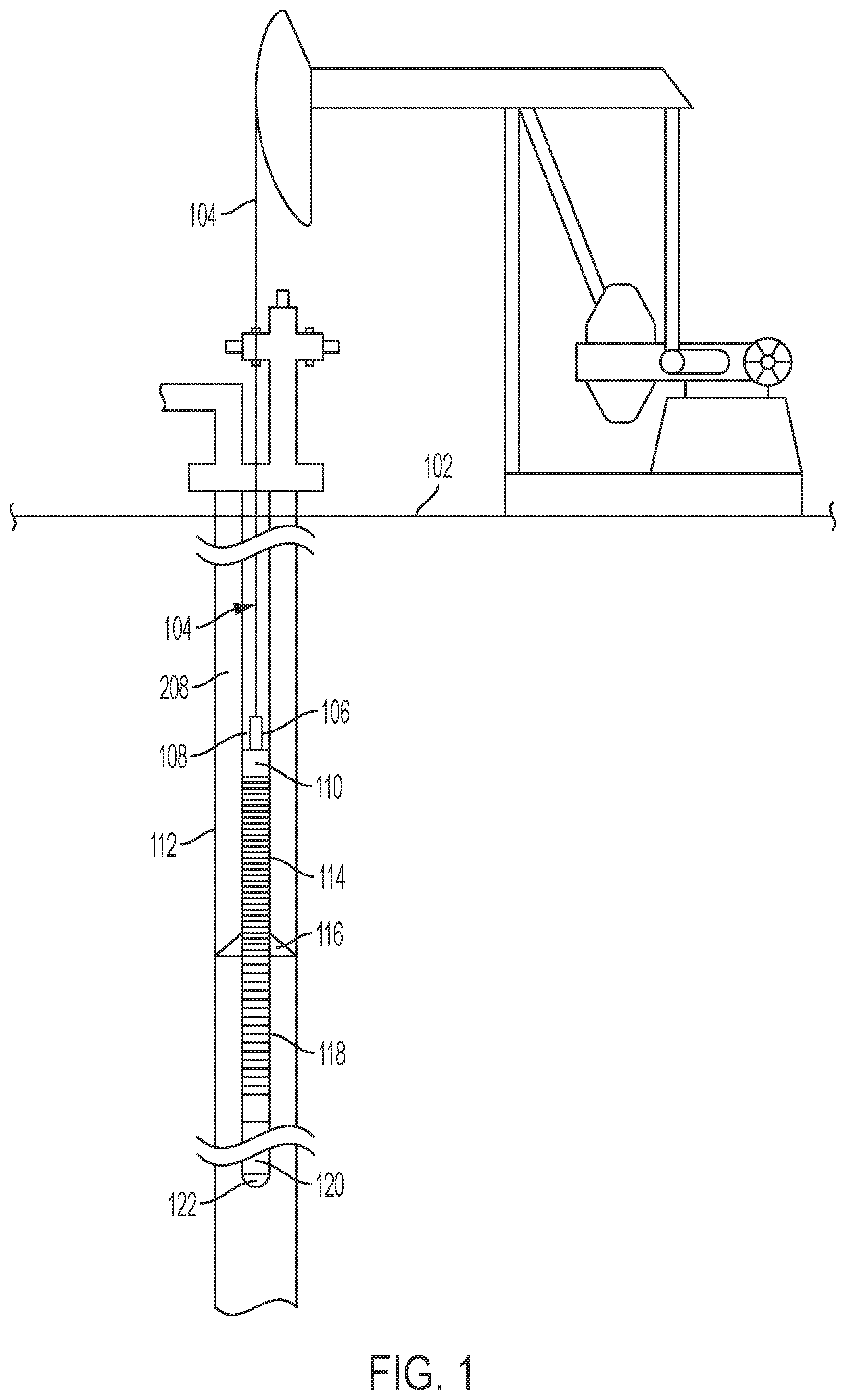 Patent US12104479 — Down hole desander — Figure 1