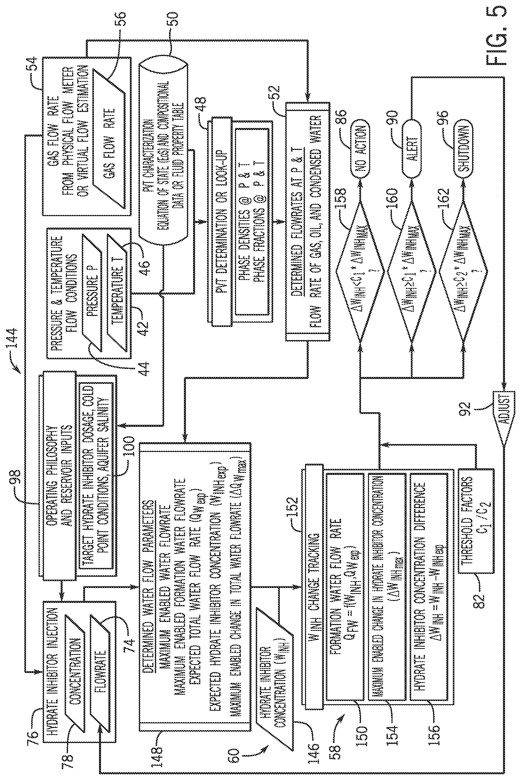 Patent US12104486 Figure 5 – Water detection and measurement system and method