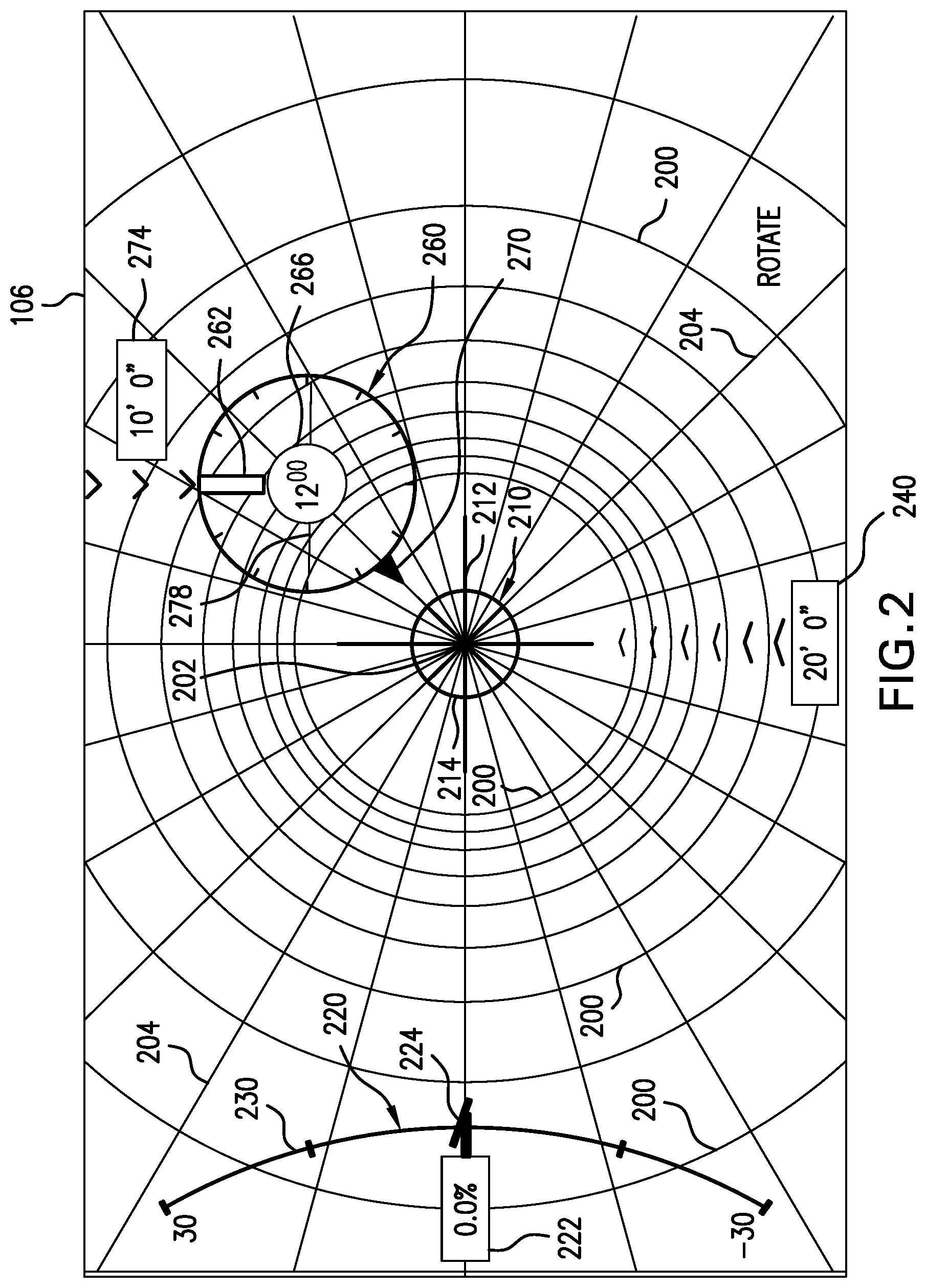 Patent US12104490 Figure 2 – Directional drilling target steering apparatus and method