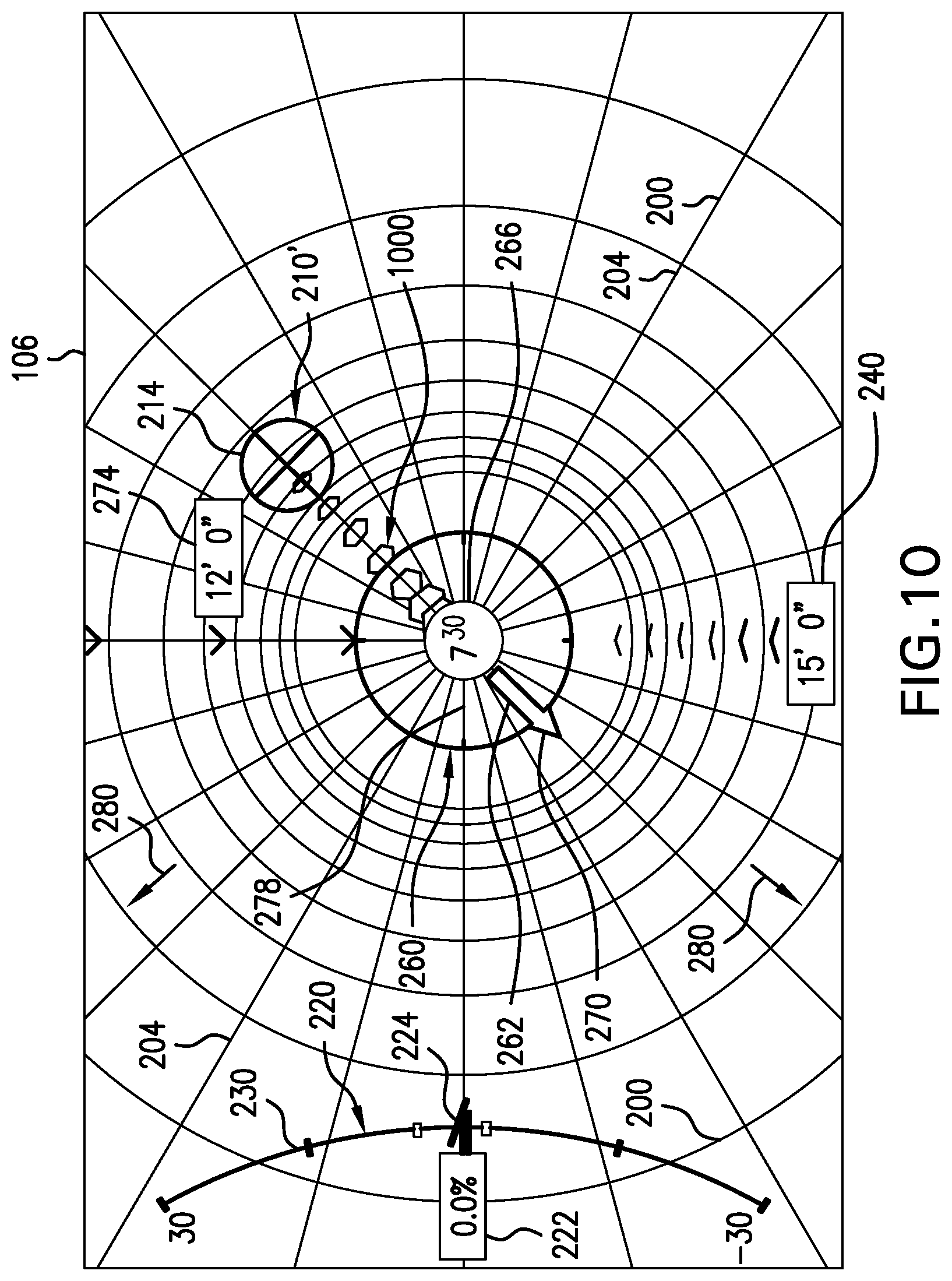 Patent US12104490 Figure 9 – Directional drilling target steering apparatus and method