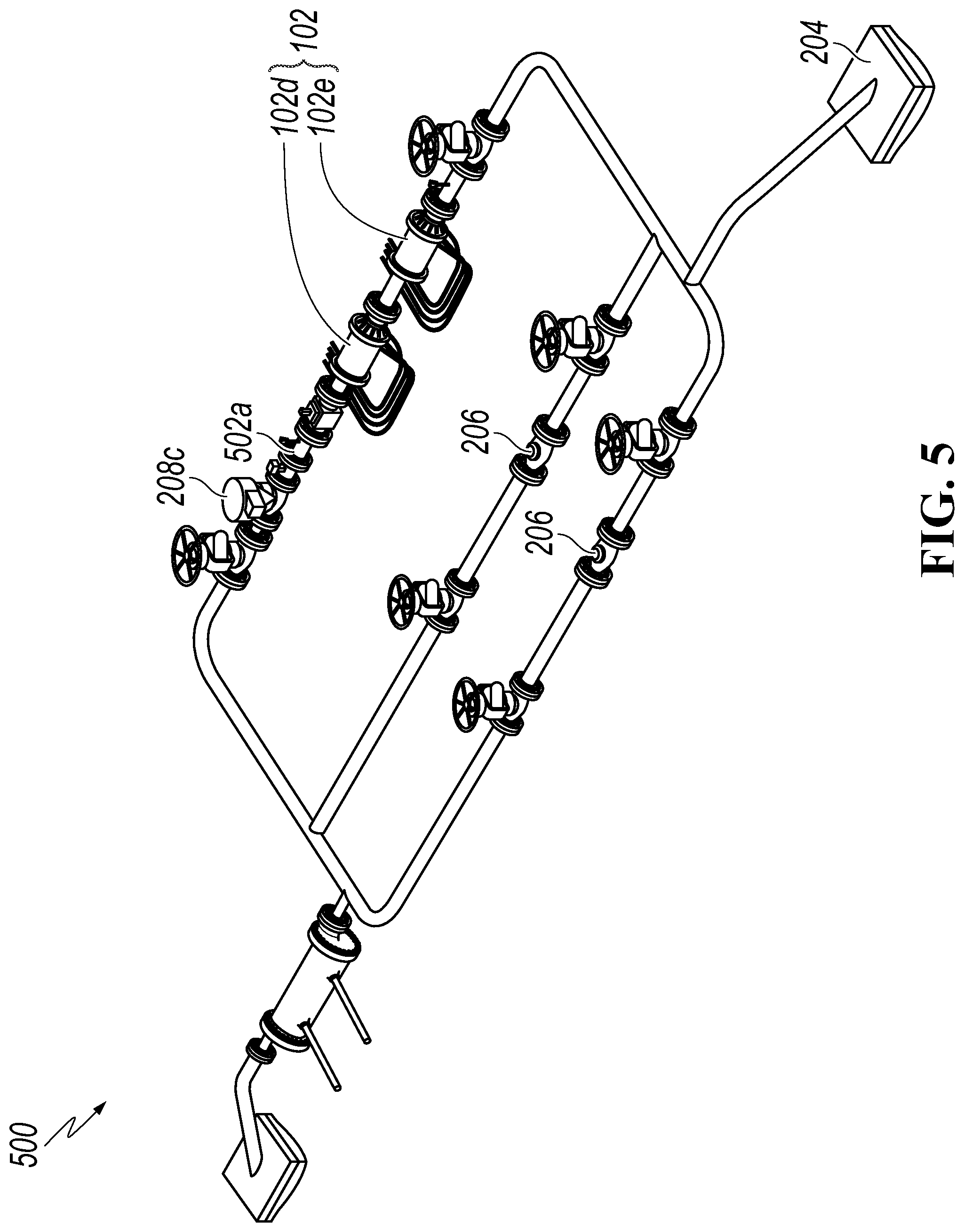 Patent US12104493 Figure 5 – Producing power with turboexpander generators based on specified output conditions
