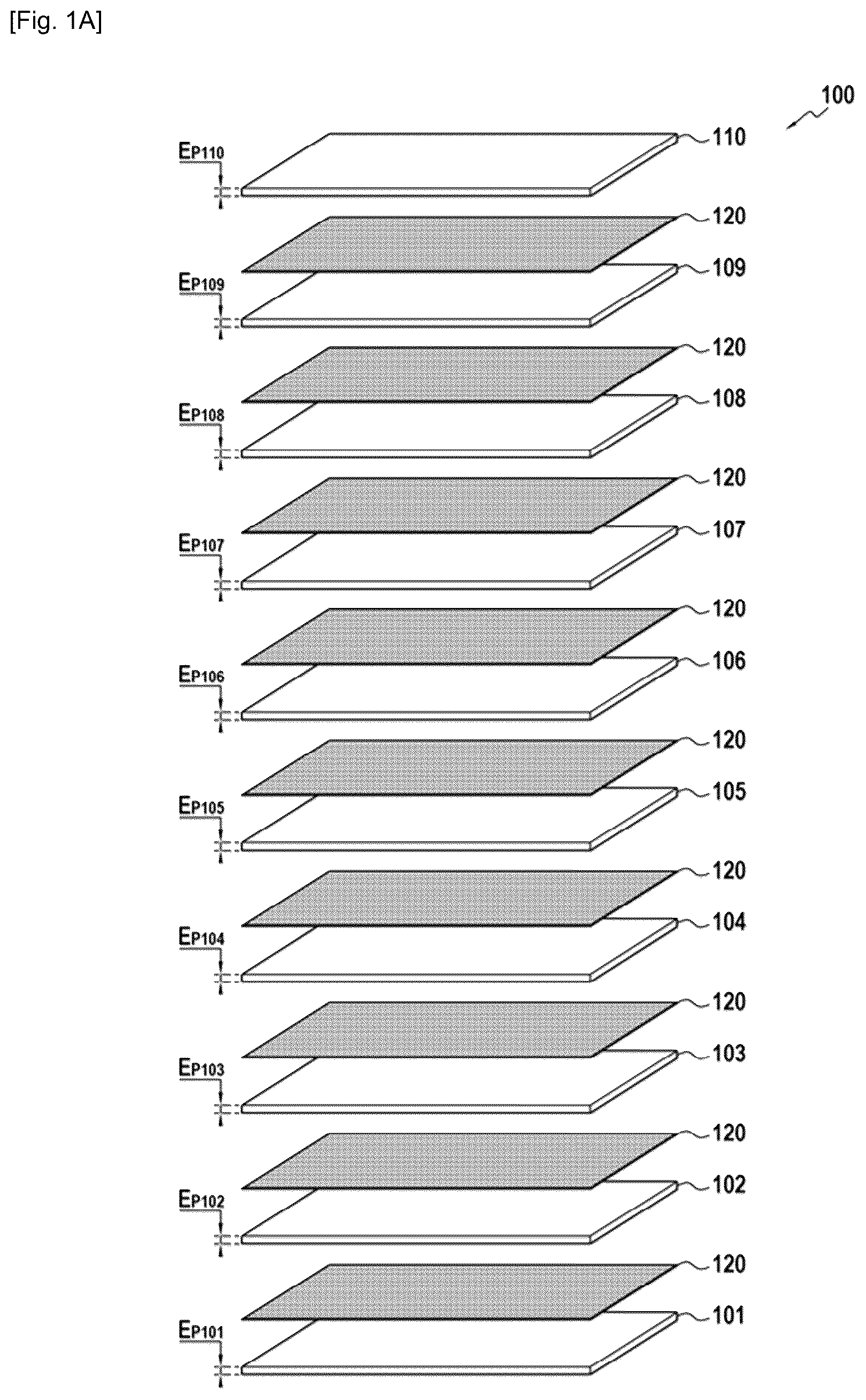 Patent US12104497 Figure 1 – Assembly for a turbine comprising sectors with laminated sealing tongues