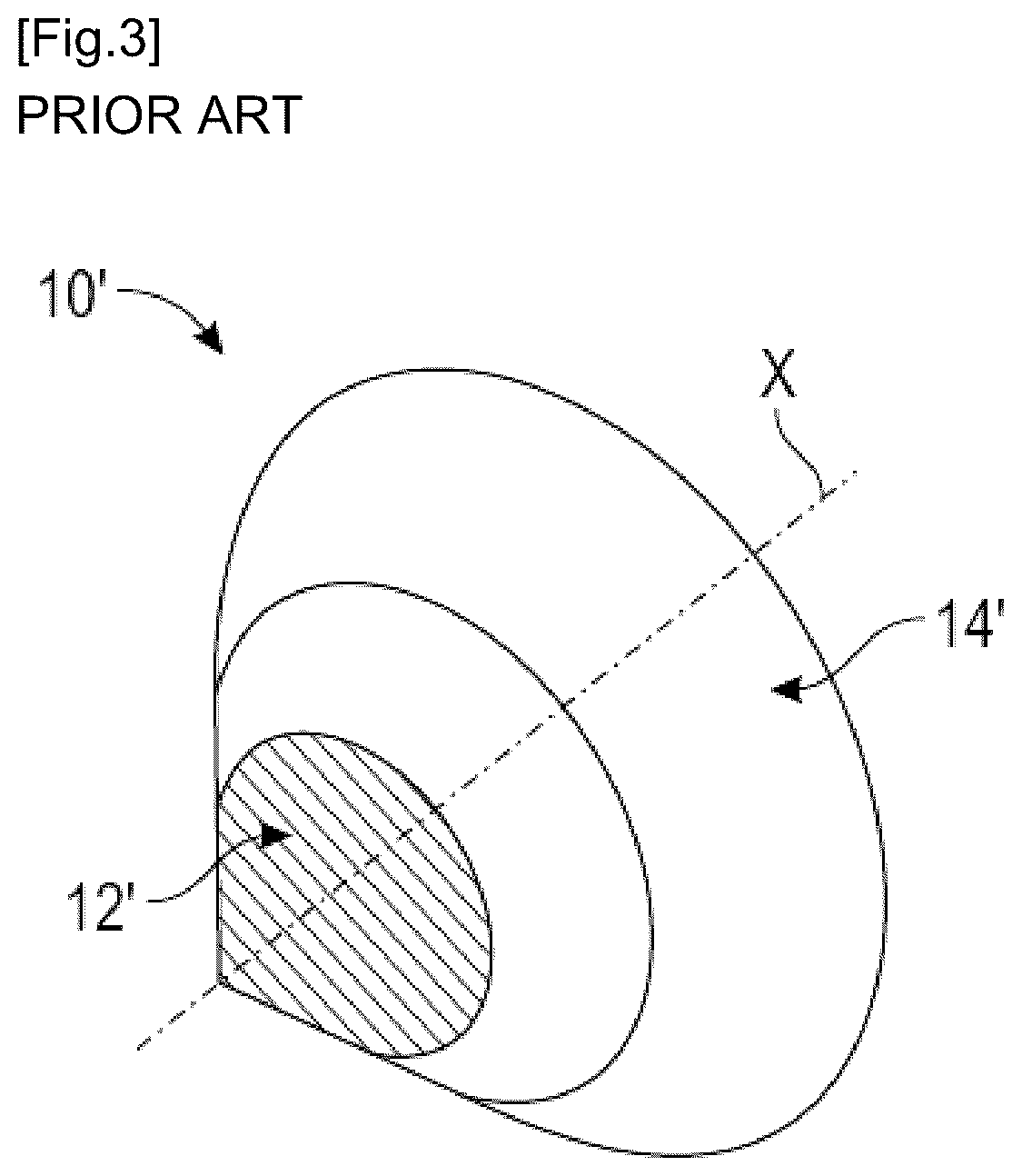 Patent US12104498 Figure 3 – Inlet cone for an aircraft turbomachine