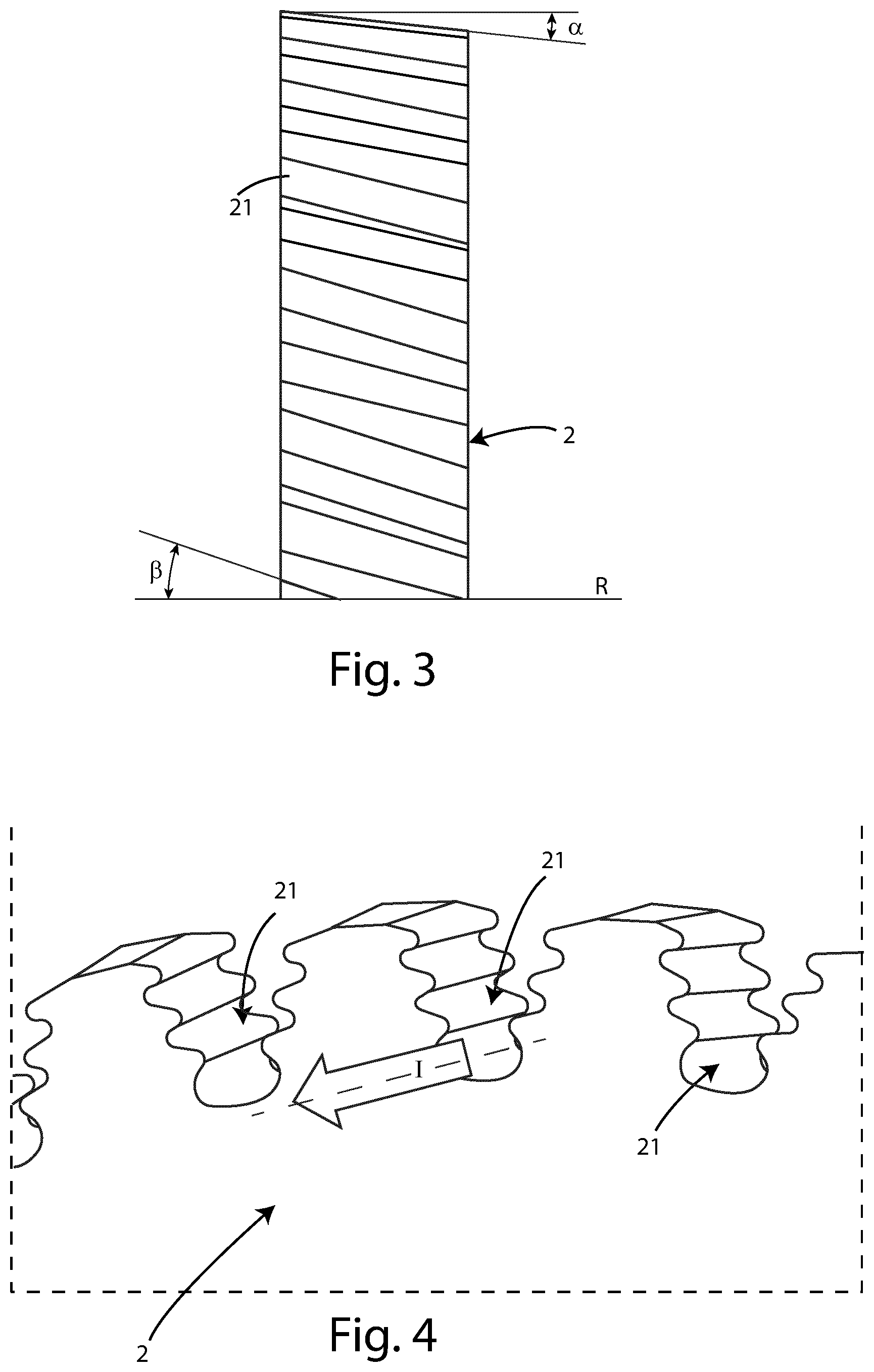 Patent US12104502 Figure 2 – Method for giving shroud interference to axial-entry blades in a rotary machine and rotary machine